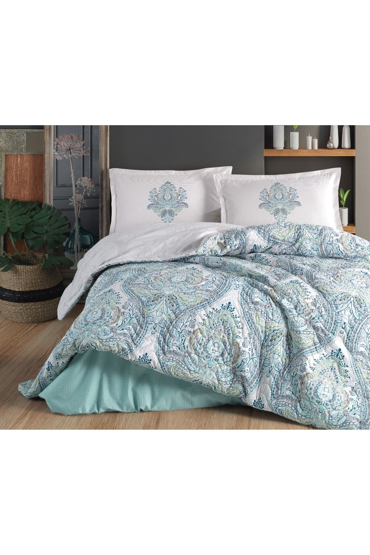 ŞENER HOME-Clasy Four Seasons Complete Set for Single Person - Ruma 1