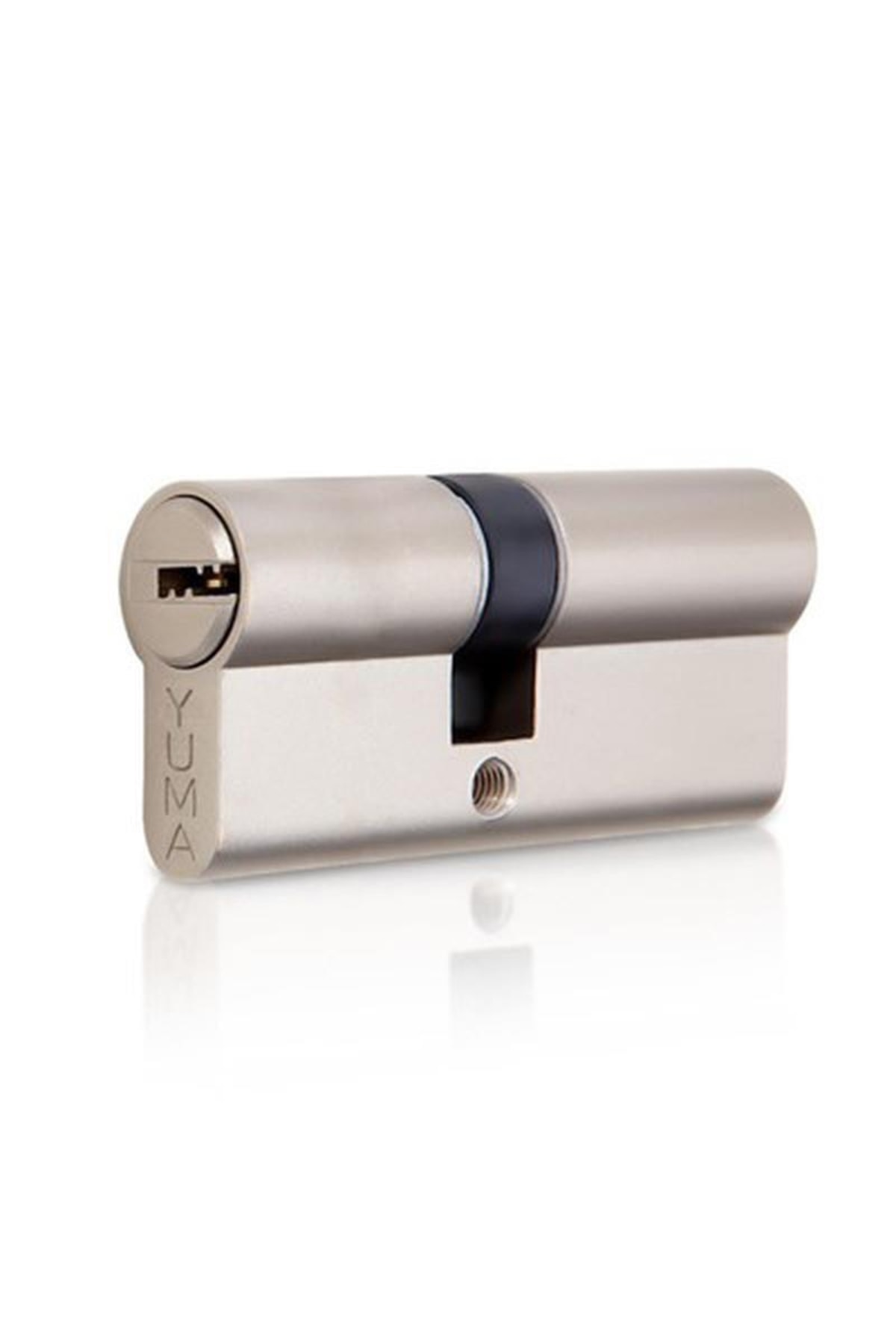 Yuma Ymk Hibrit Bilyalı Barel Saten 68 Mm - Standart Çelik Kapı Kilidi