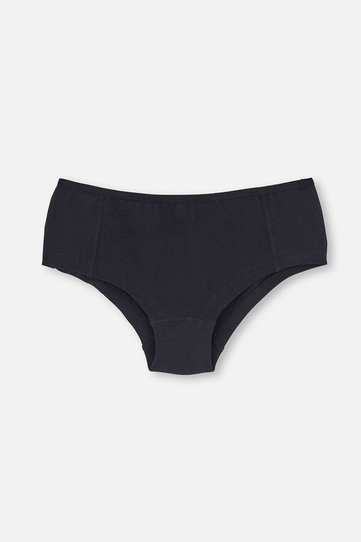 Buy DAGİ 3 Pack Black Basic Briefs Briefs, Regular, Underwear for Women  Online