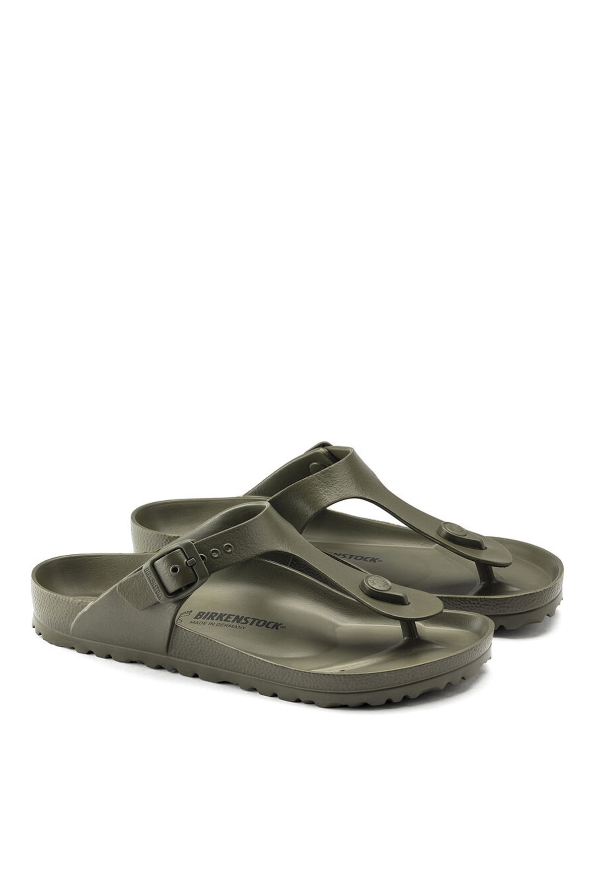 دمپایی بیرکن استاک زنانه اوا خاکی Authentic راسته      کژوال/روزمره | Birkenstock 5003017069 AL - تصویر 4