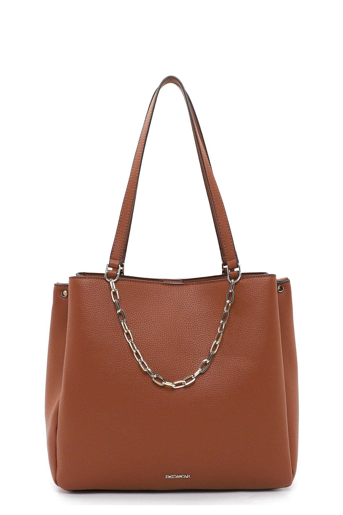 Emily & Noah Handtasche Braun Unifarben Fast ausverkauft