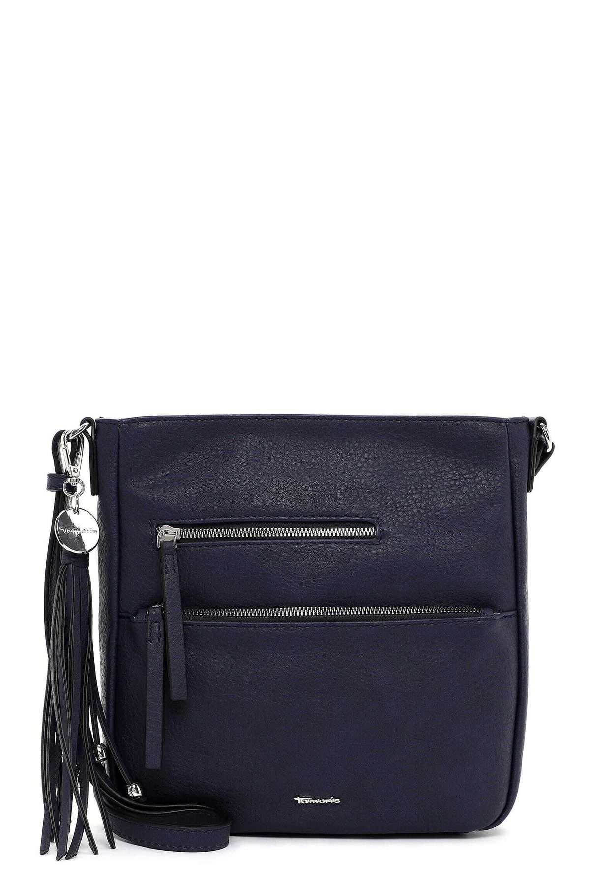Tamaris Umhängetasche Blau Unifarben