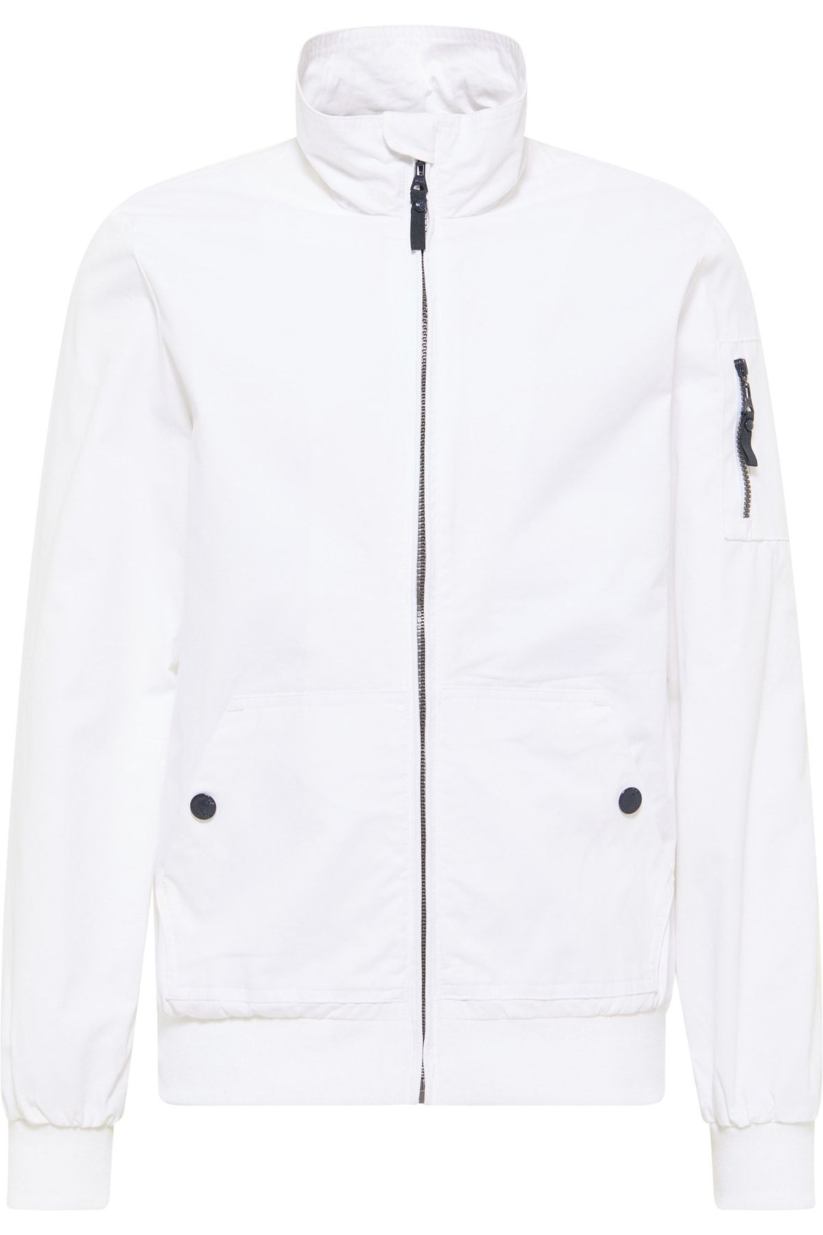 Dreimaster Jacke Weiß Regular Fit Fast ausverkauft