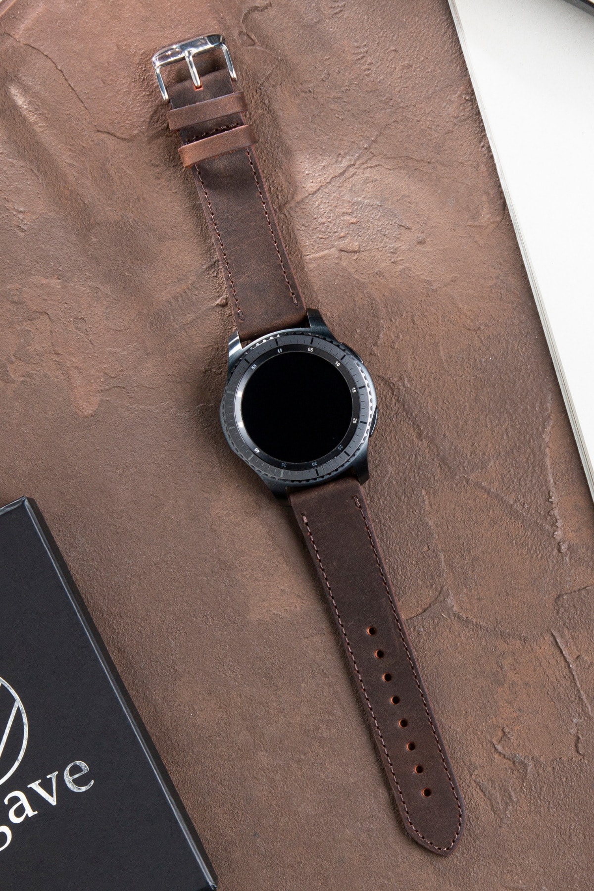 vagave Samsung Watch Deri Kordon Watch 3 Gear S3 Classic Frontier 45 Mm