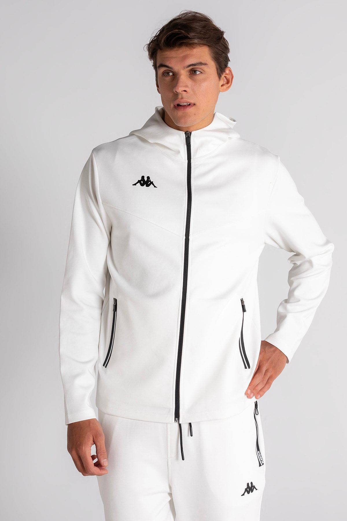 Kappa white shop track jacket