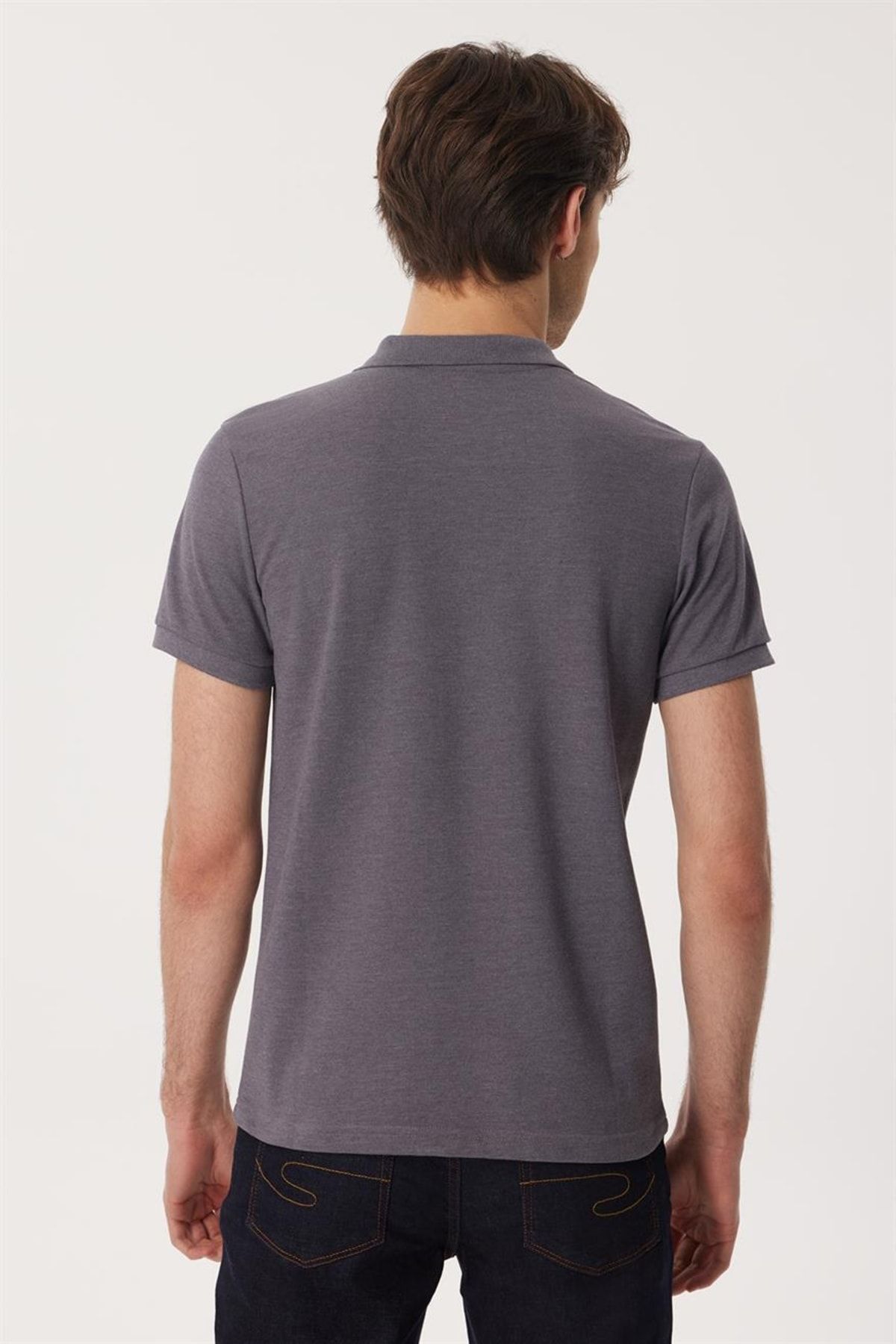 تی شرت خاکستری مردانه مایل اورجینال Lee Cooper