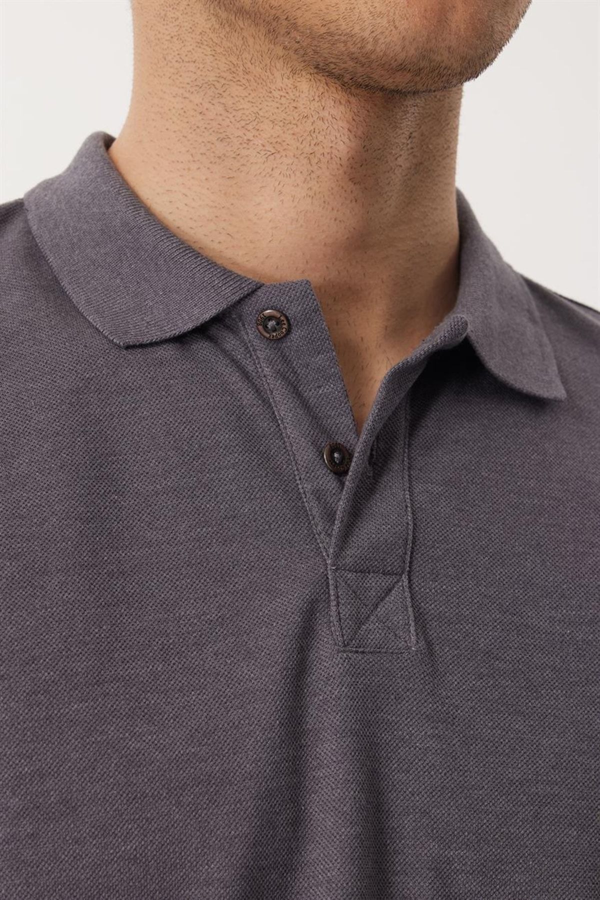 تی شرت خاکستری مردانه مایل اورجینال Lee Cooper