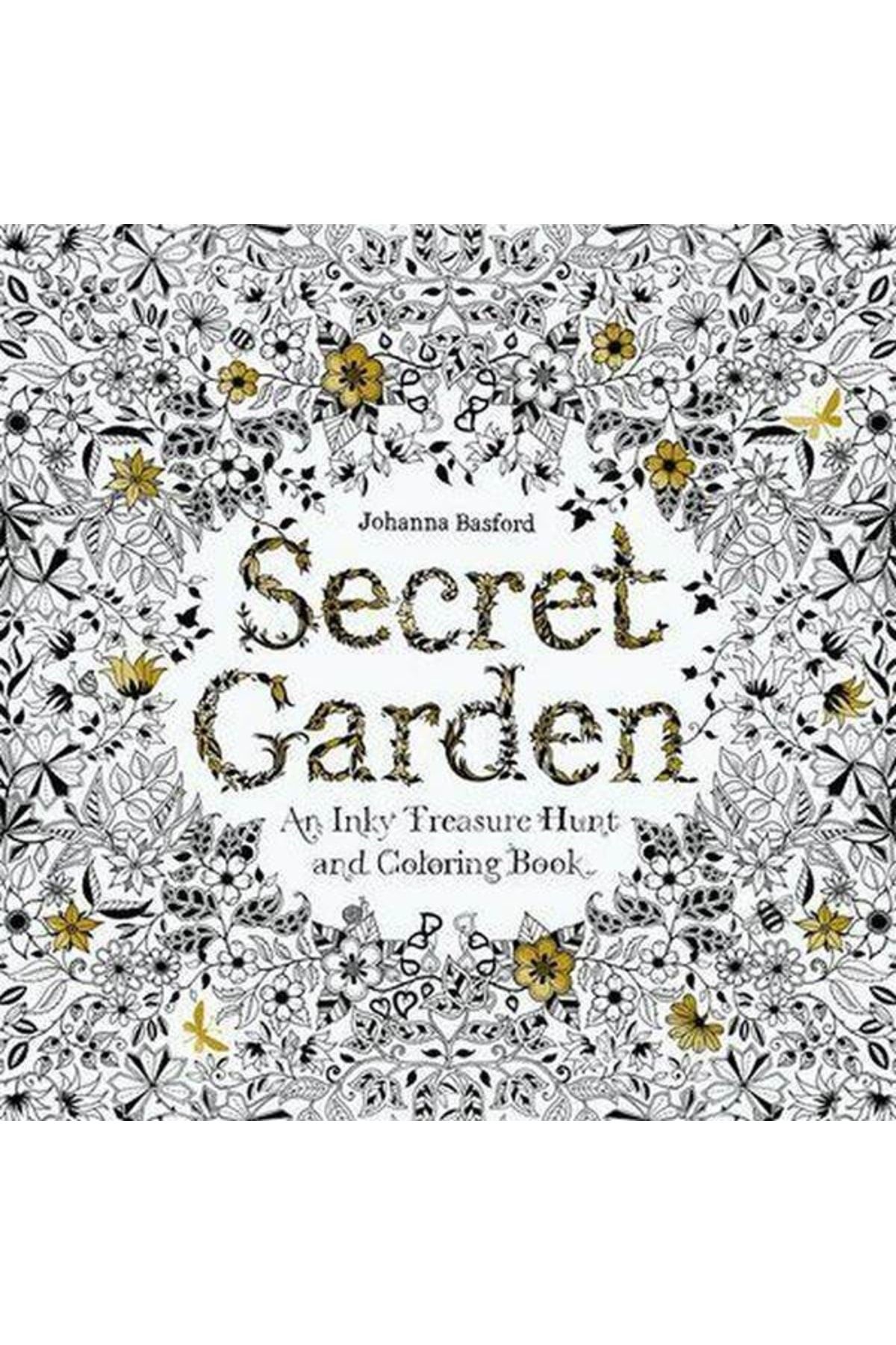 Secret Garden: An Inky Treasure Hunt and Coloring Book for Adults