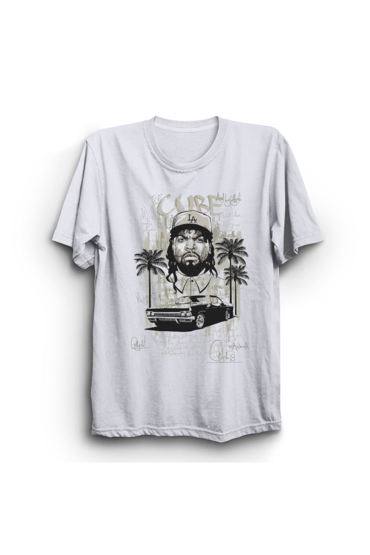 The Fame Ice Cube, Sign, Rap, Hiphop T-shirt- Trendyol
