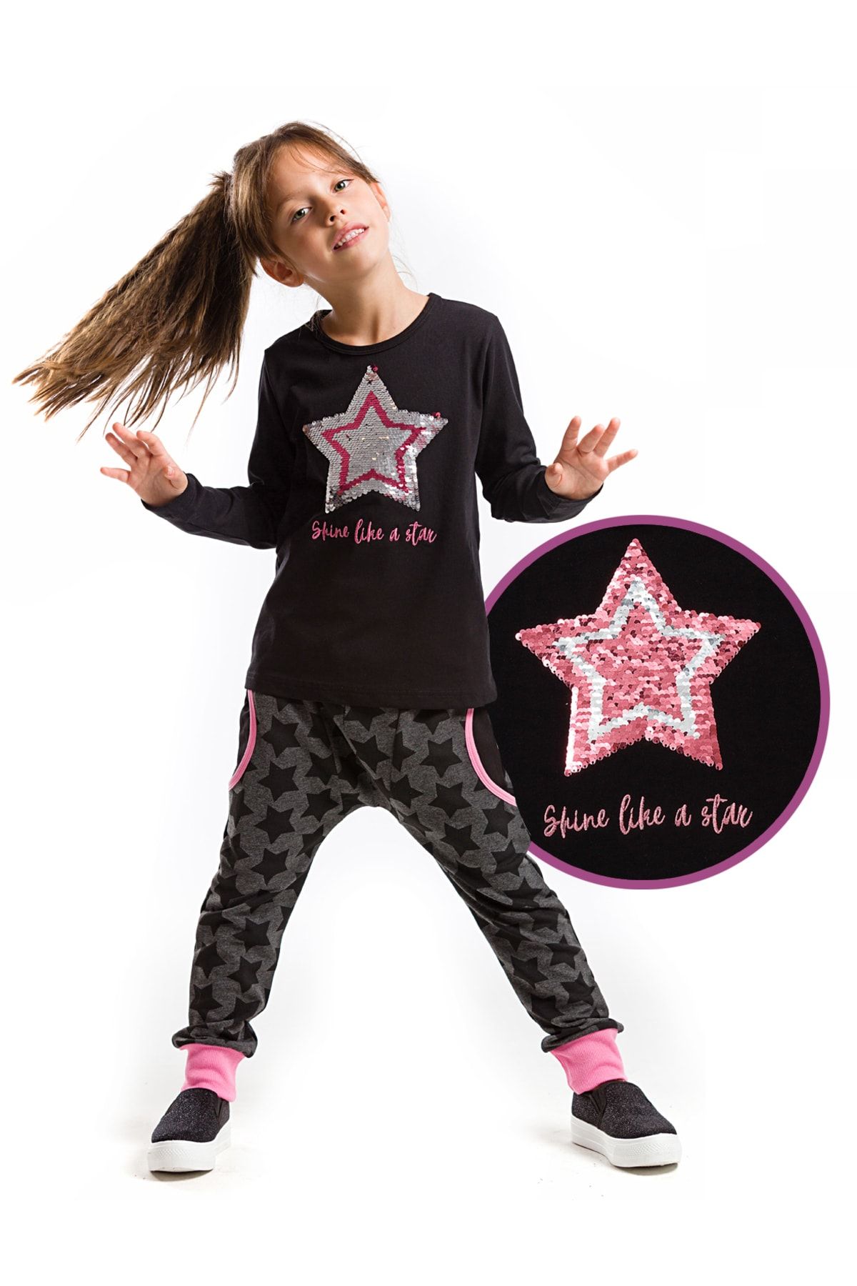 Mushi Zweiteiler Weiß Regular Fit