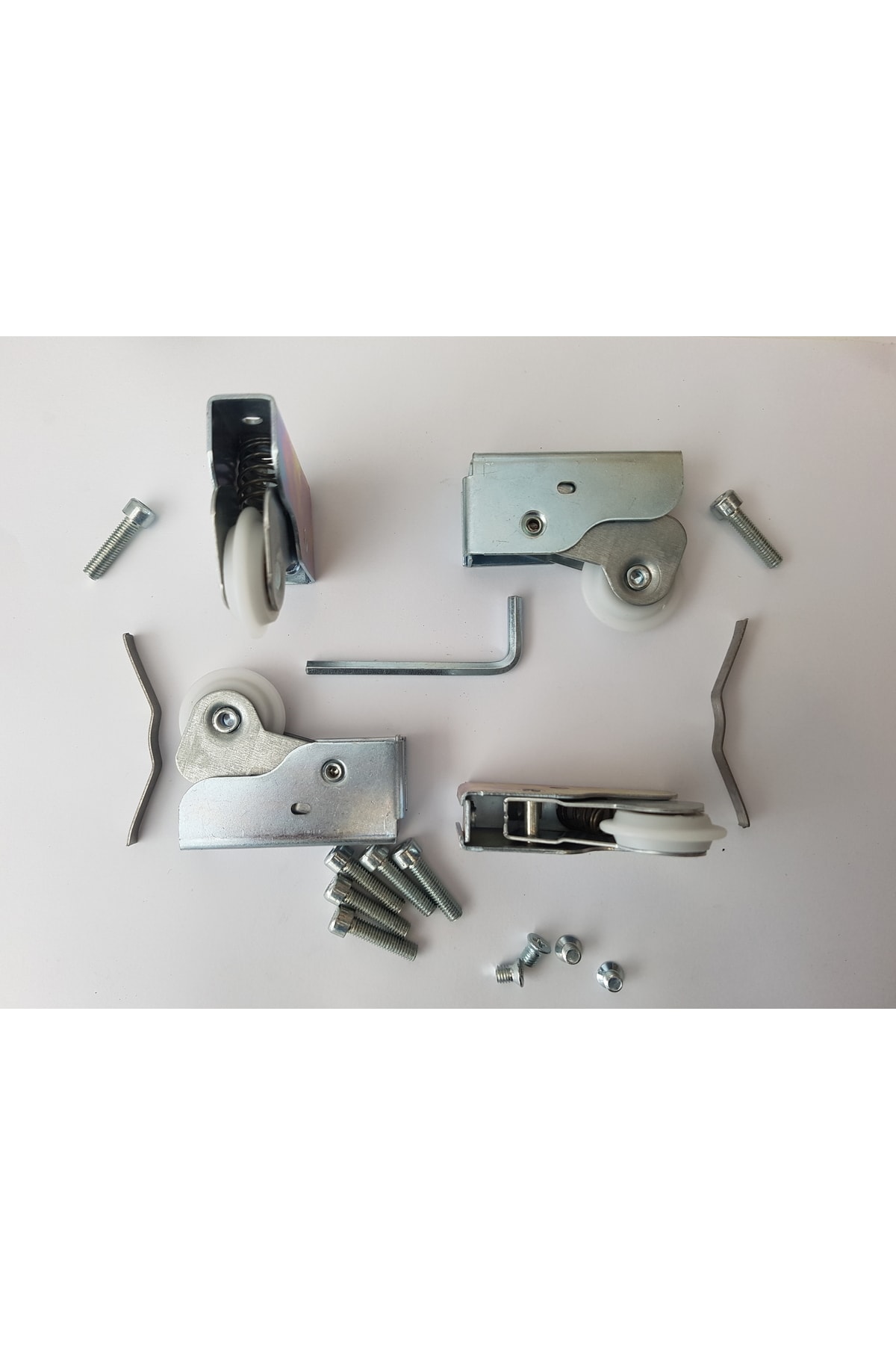 ERNAKS Sürgü Kapak Tekeri Vega Beyaz Teker -taşıyıcı Makara, Sürgülü ...