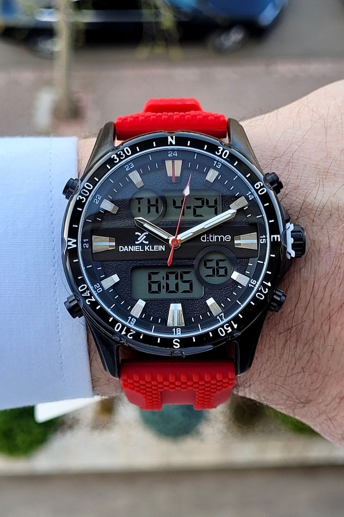 Daniel Klein Watch Red Red