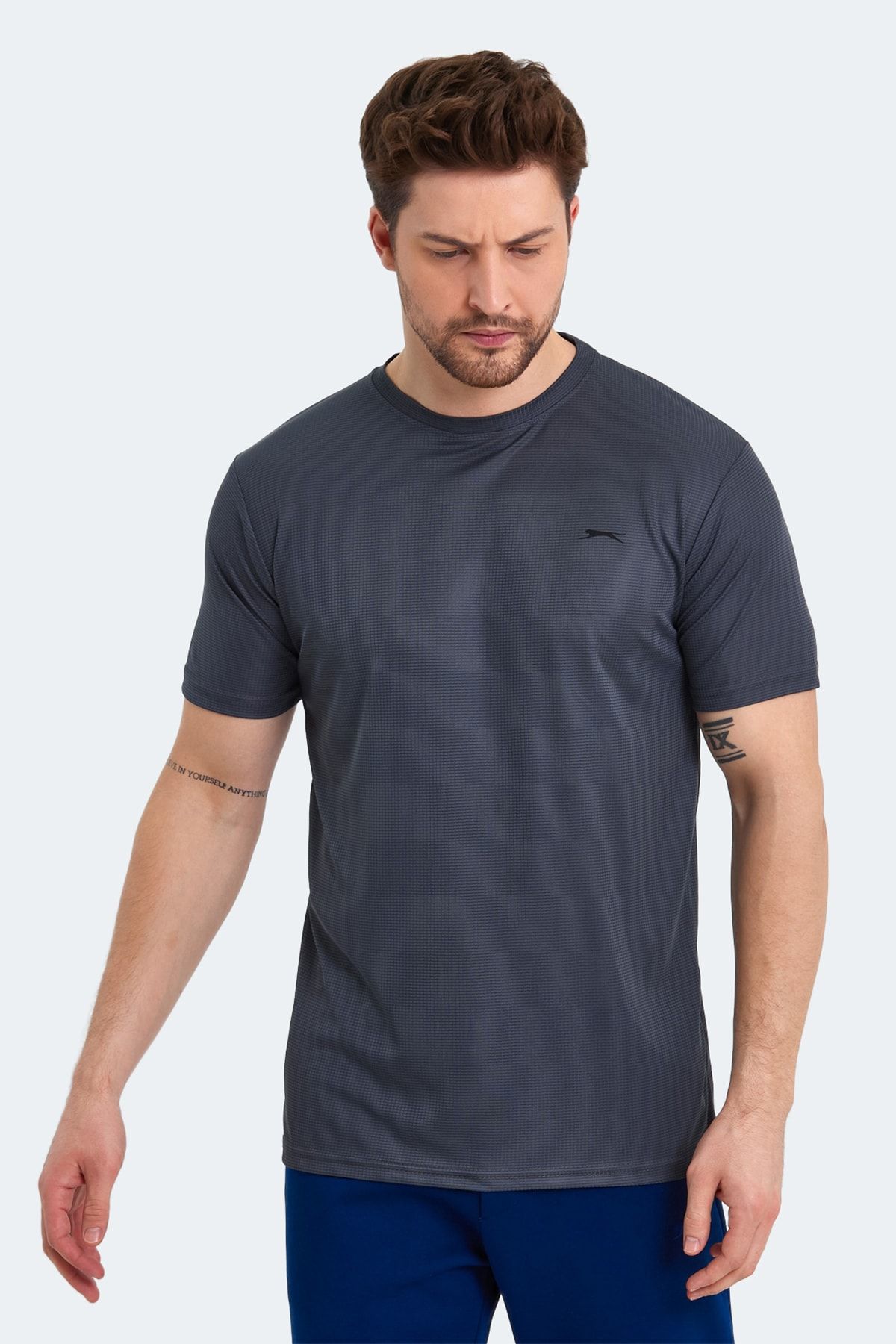 Slazenger T-Shirt Grau Regular Fit