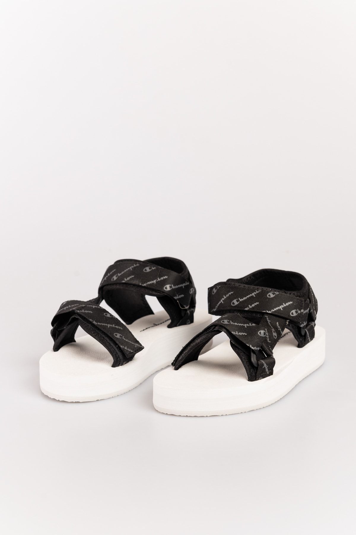 Champion black sandals sales
