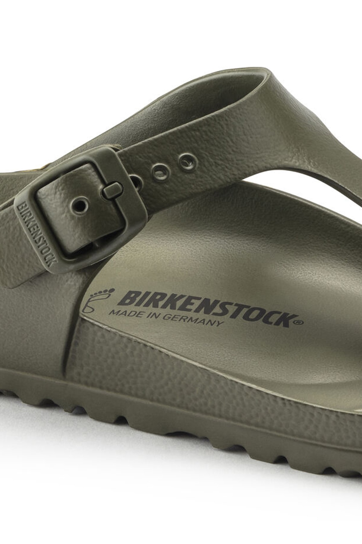 دمپایی بیرکن استاک زنانه اوا خاکی Authentic راسته      کژوال/روزمره | Birkenstock 5003017069 AL - تصویر 5