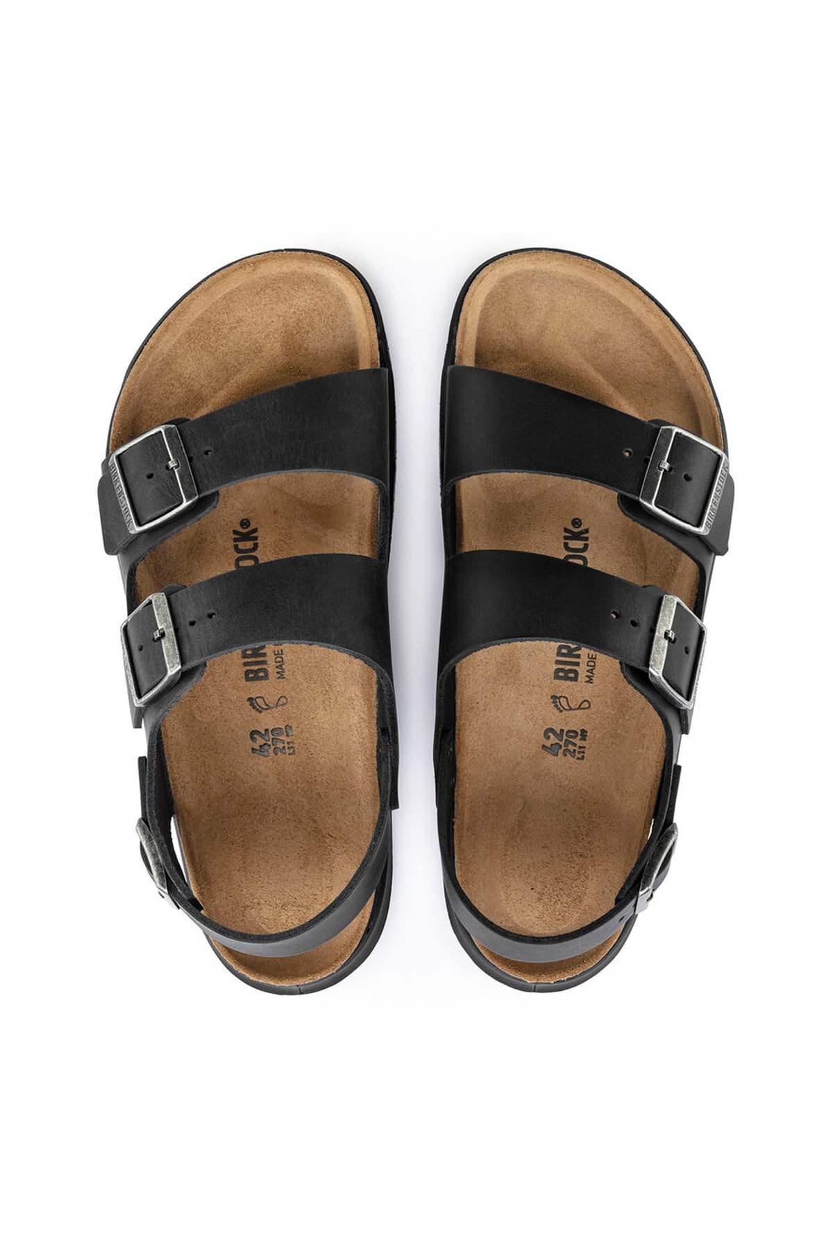 دمپایی بیرکن استاک مردانه  مشکی  راسته      کژوال/روزمره | Birkenstock 5003017059 DE - تصویر 3