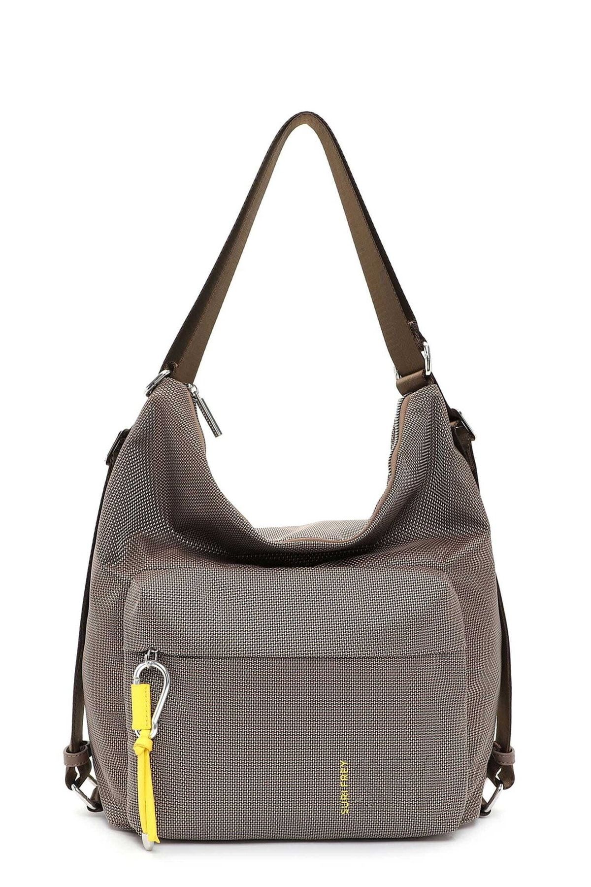 SURI FREY Handtasche Braun Unifarben
