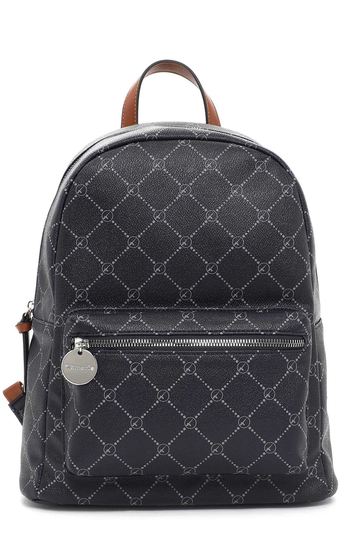 Tamaris Rucksack Blau Kariert