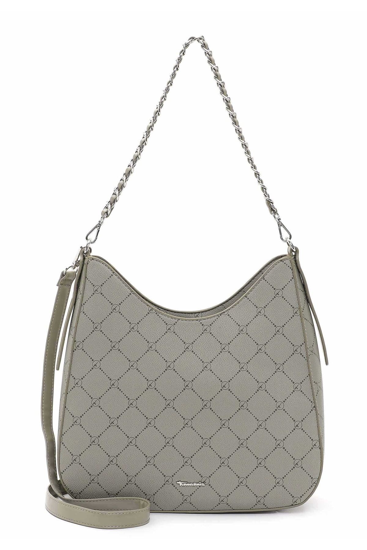 Tamaris Handtasche Grün Unifarben