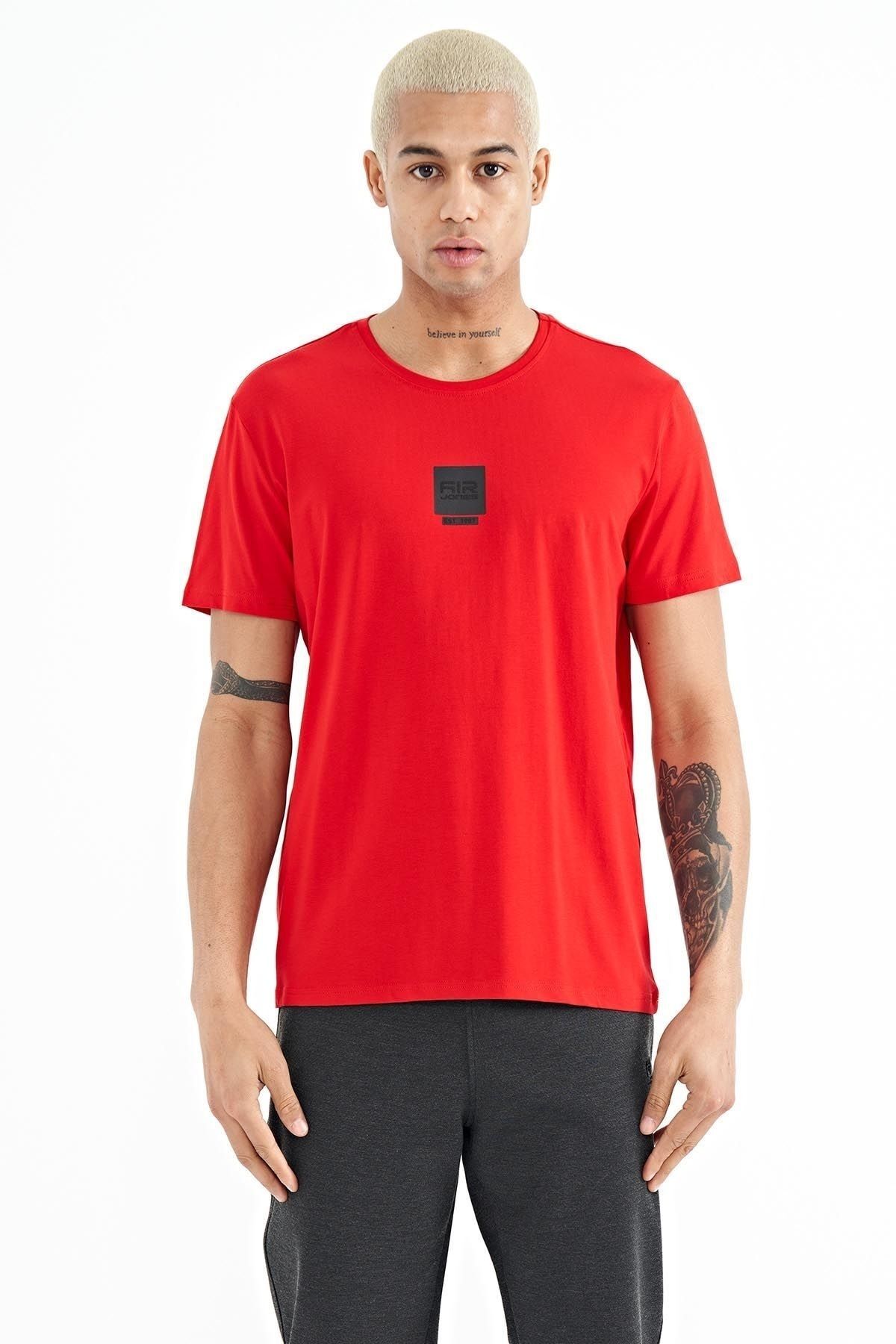 Red nike t online shirt mens