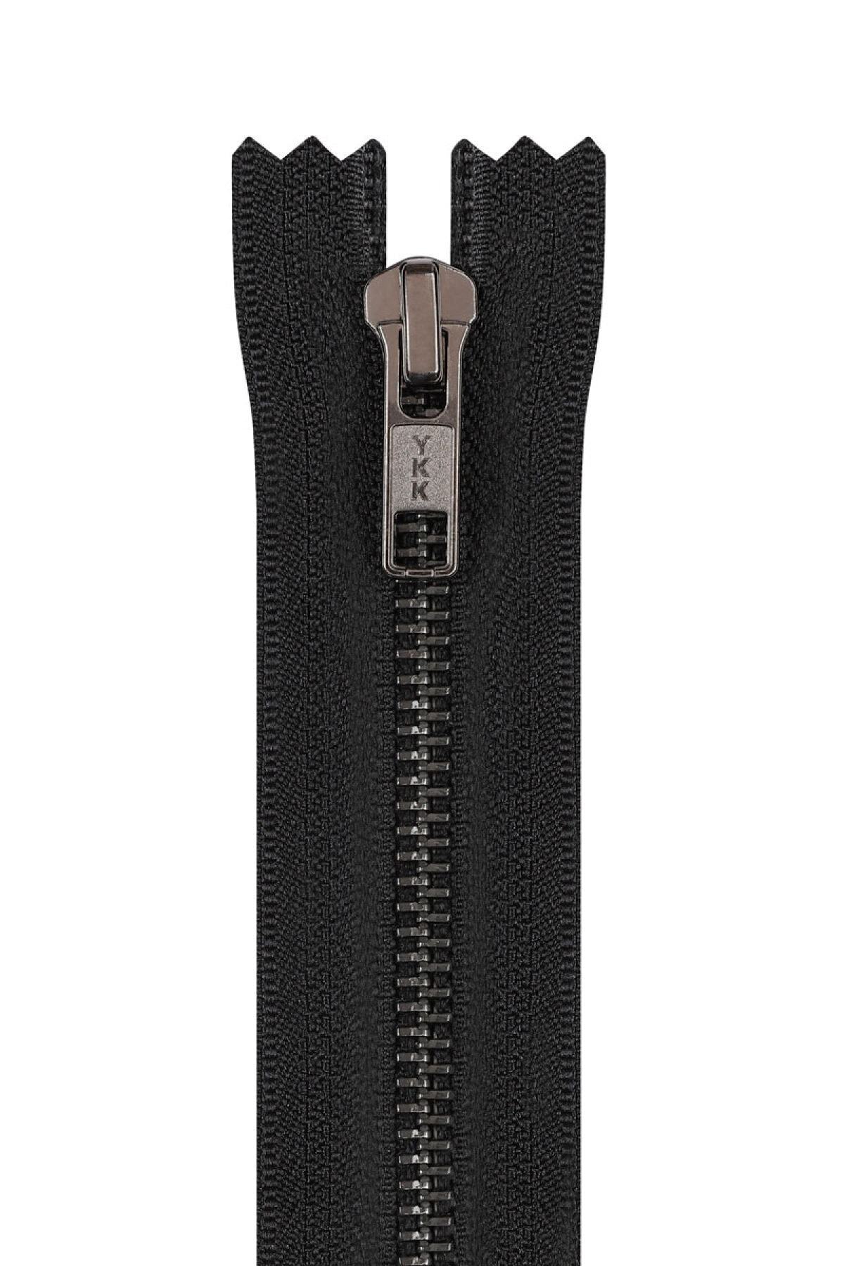 ykk Metal T8 75 Cm Black Shıne Separe Fermuar - Fiyatı
