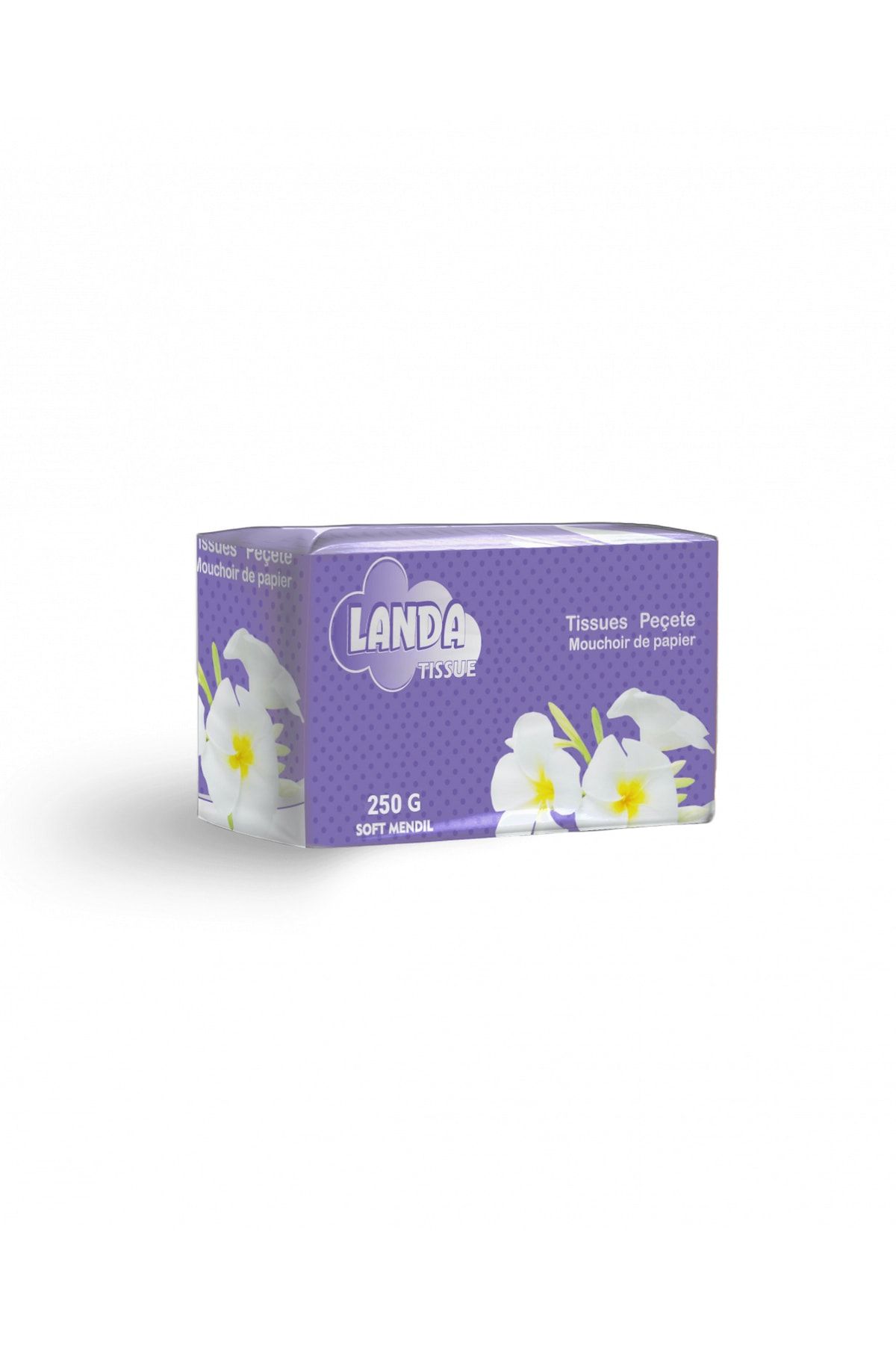 AREX-Landa Napkin 250 Gr- 4 Packs X 250 Gr(4 X 250 PIECES- TOTAL 1000 PIECES) 4