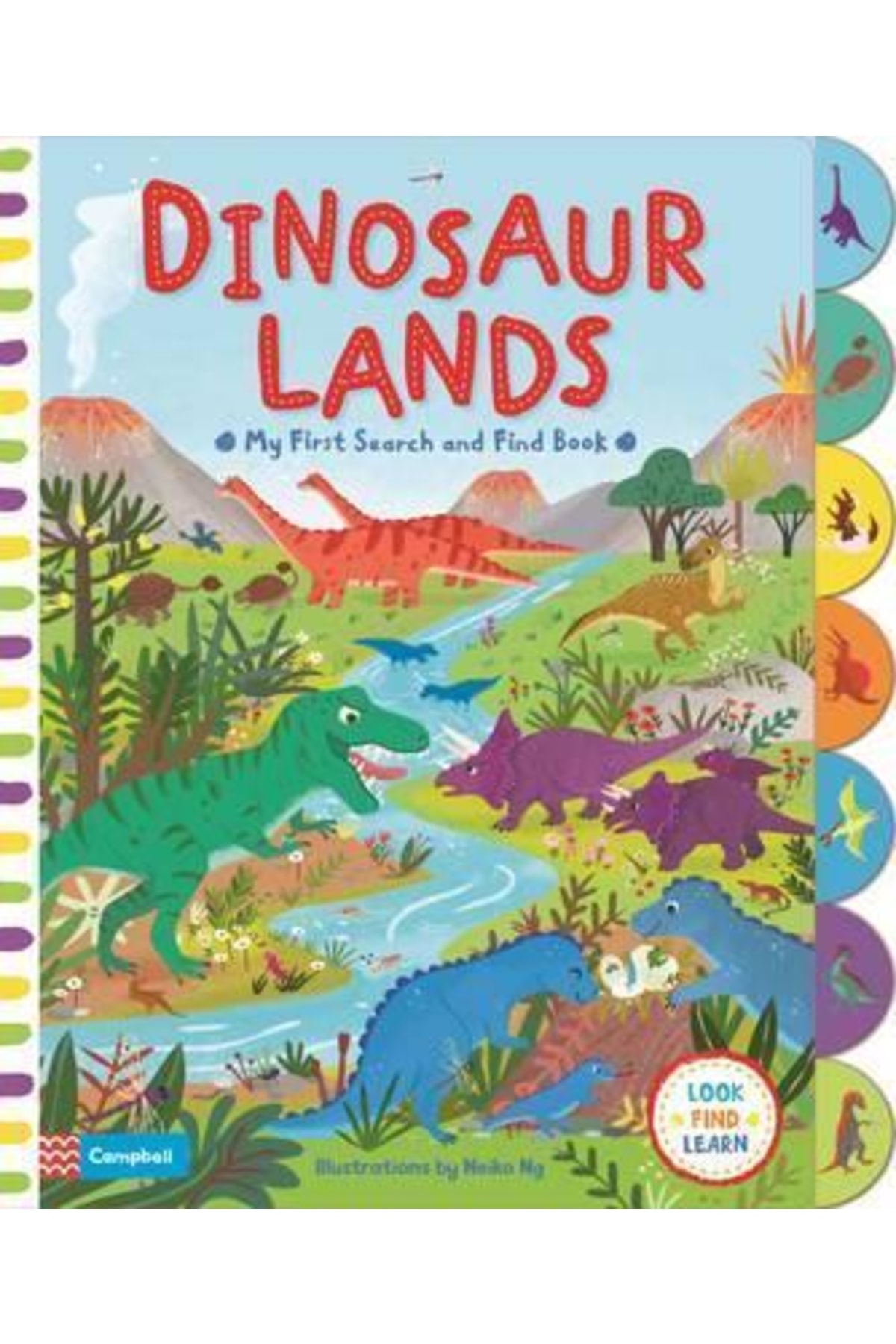 Campbell Dinosaur Lands (my First Search And Find)