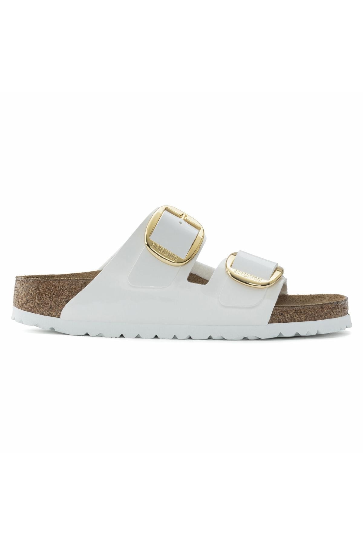 دمپایی بیرکن استاک زنانه پارچه سفید  راسته      کژوال/روزمره | Birkenstock 354 ARIZONABB-Z DE - تصویر 2