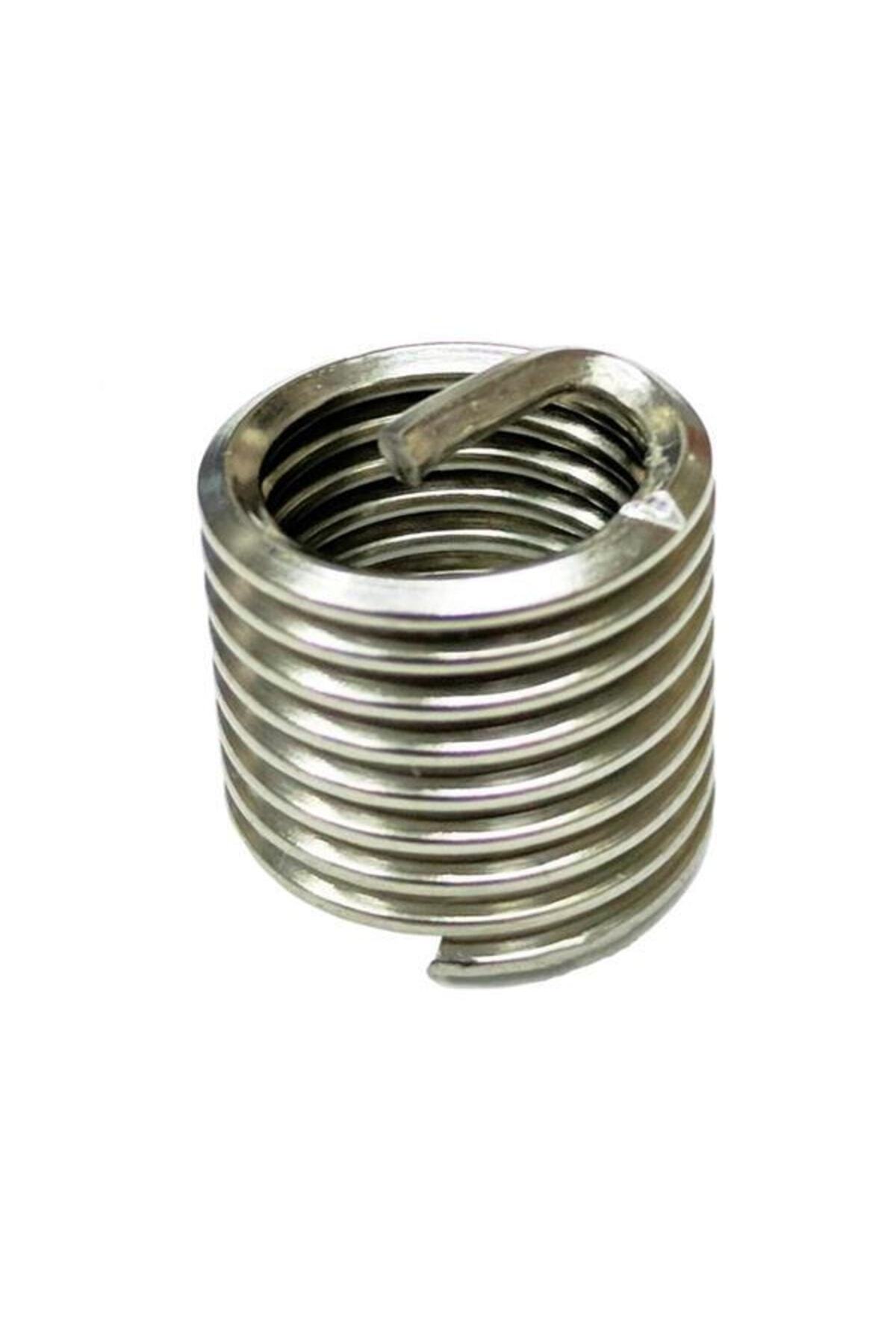 VCoil M8x1.25 Helicoil Yay 1.5d (yay Kapalı Uzunluğu 8mm) 100 Adet