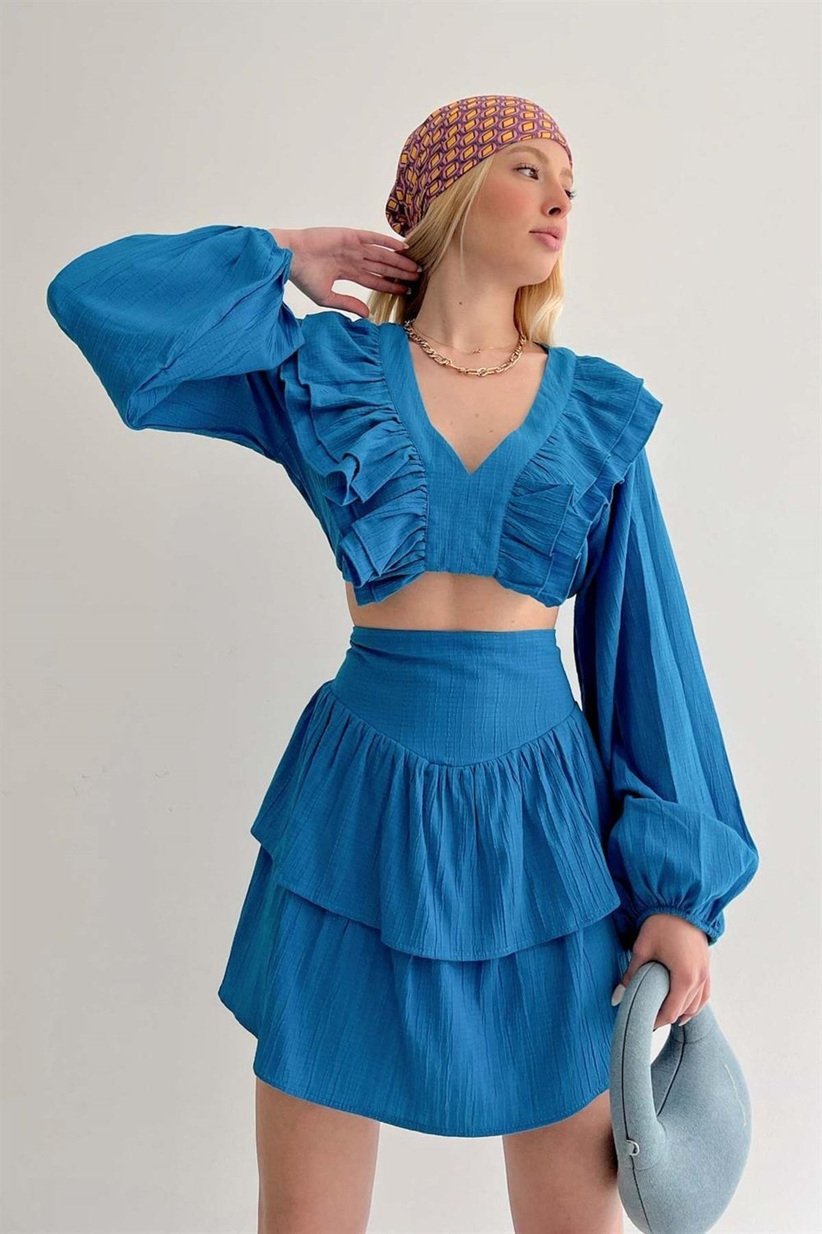 Frilly skirt and top clearance
