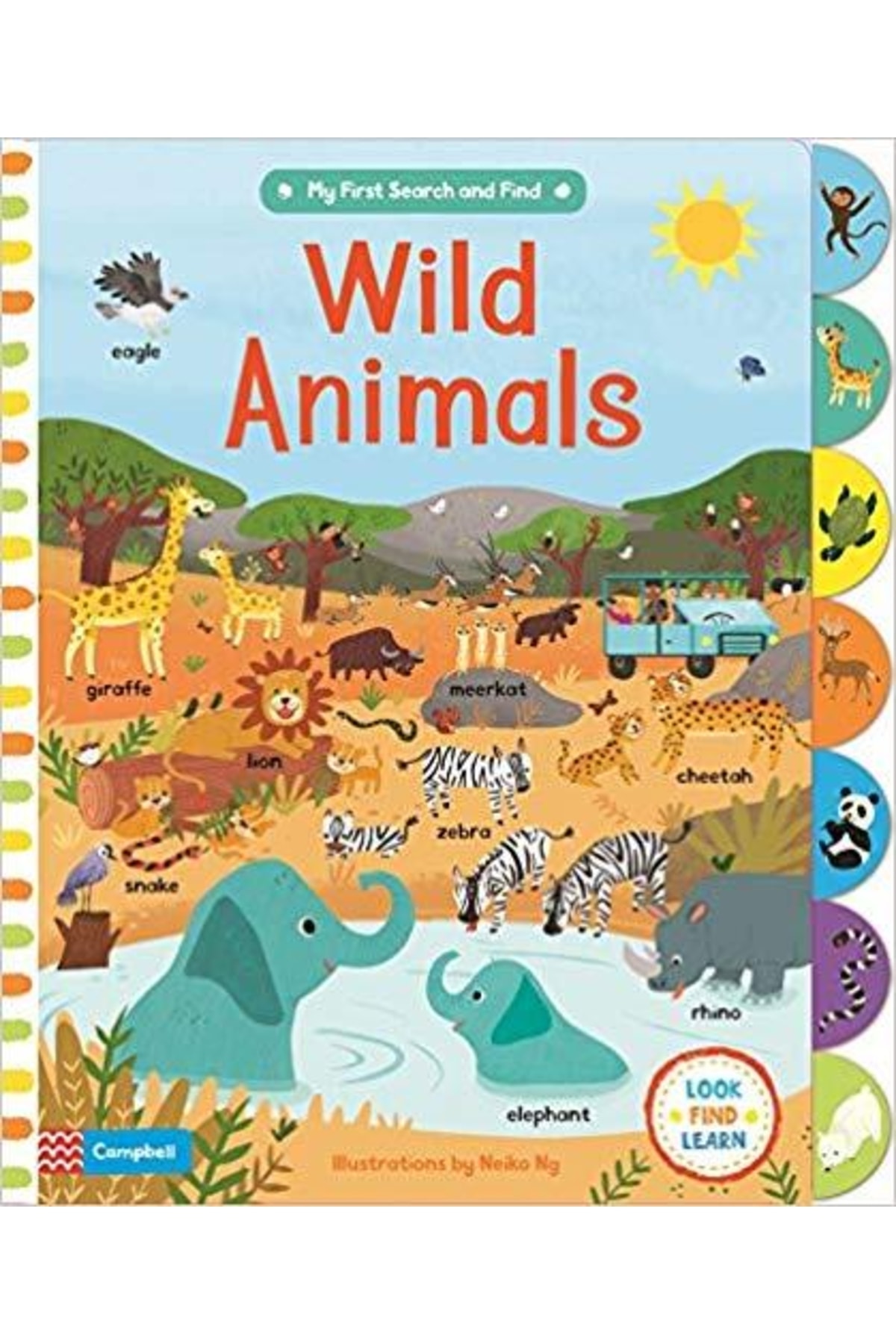 Campbell Wild Animals my First Search And Find