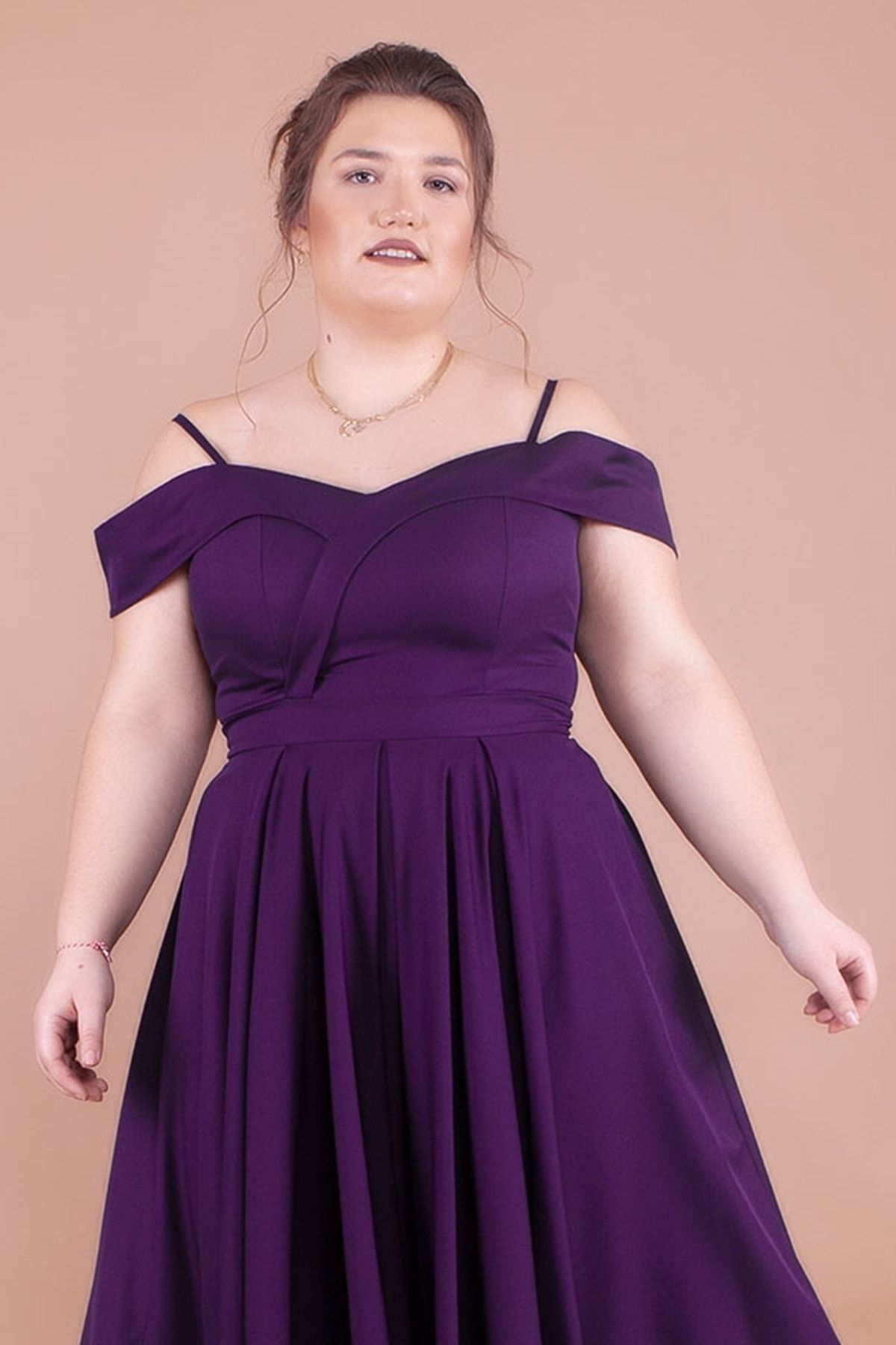 Plus size plum formal dress hotsell