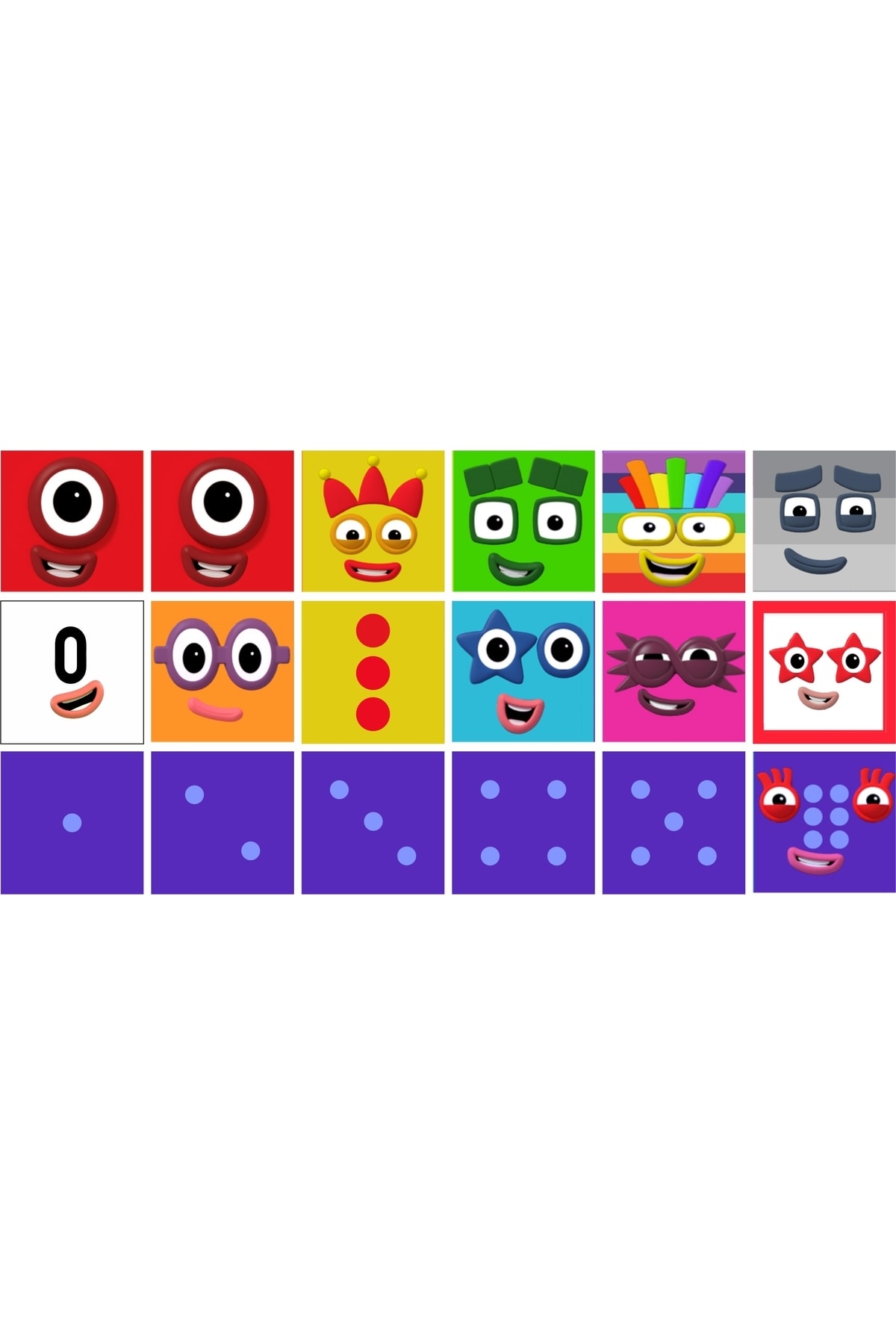 کوبه‌های عددی واحد آموزشی ریاضی مکعب اسنپ‌کیوبز / بسته مگا ۰–۵۰ برچسب ۹۰ عددی