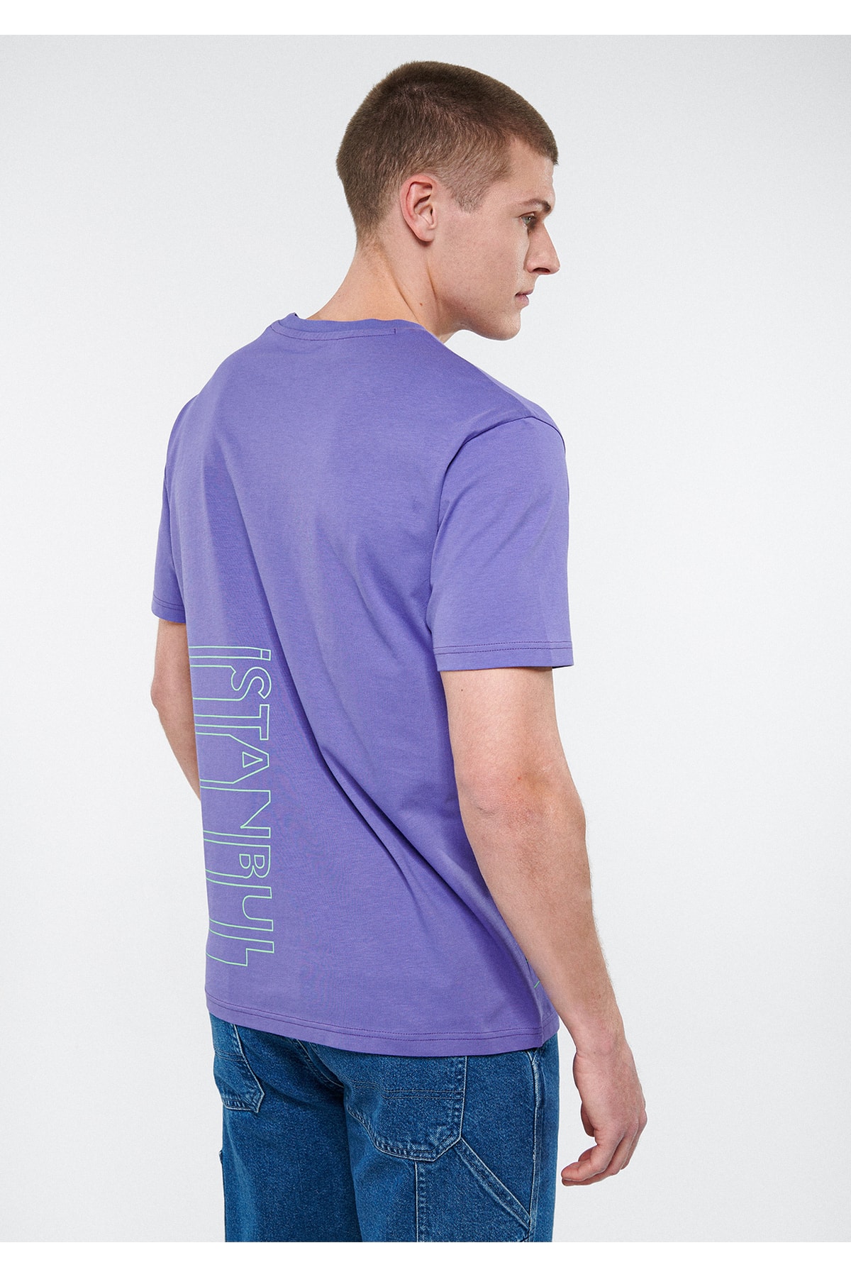 تی شرت مردانه ماوی 611439 - Image 2