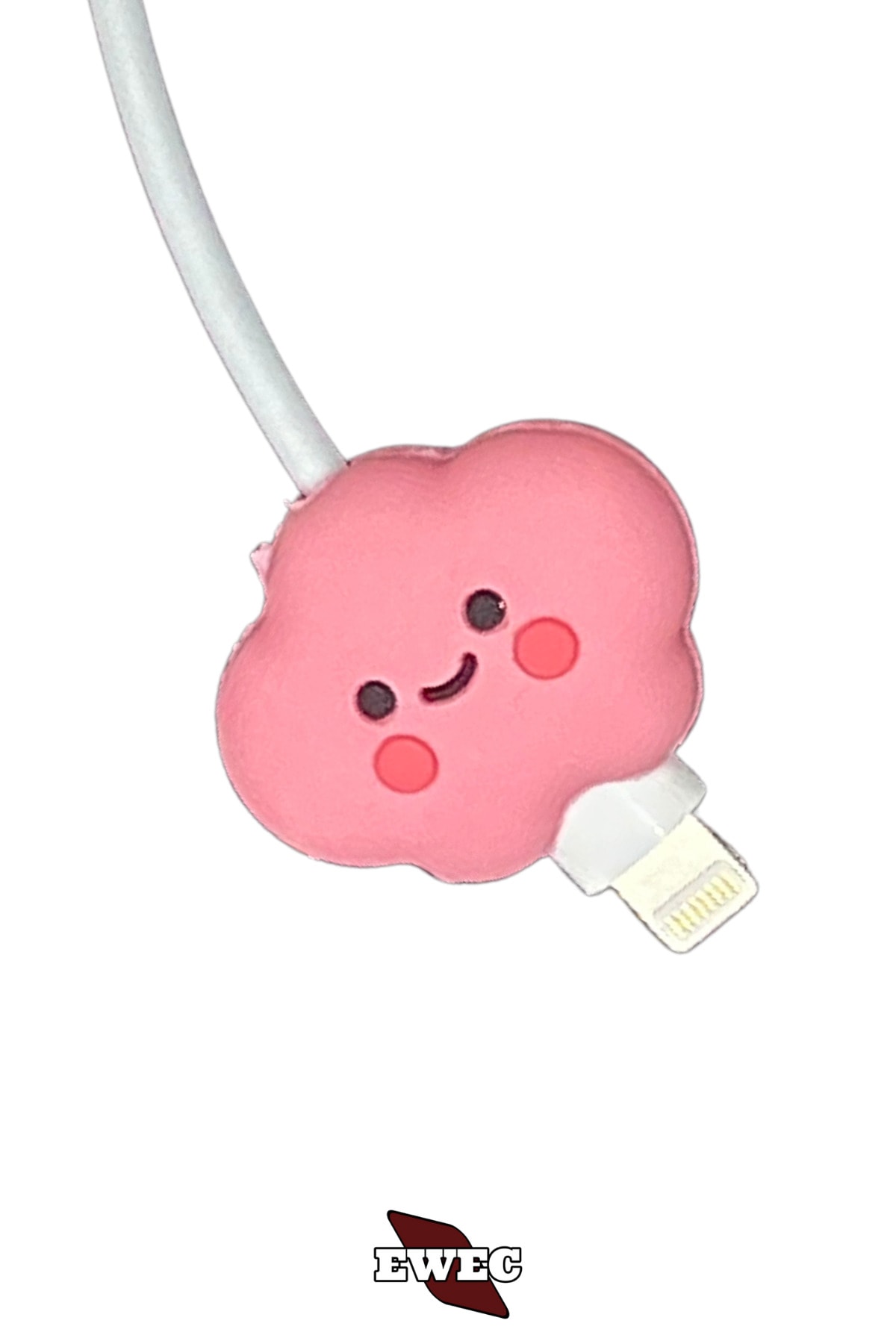 Cute Usb Cable Protector with Figure, Silicone Charging Cable Protector