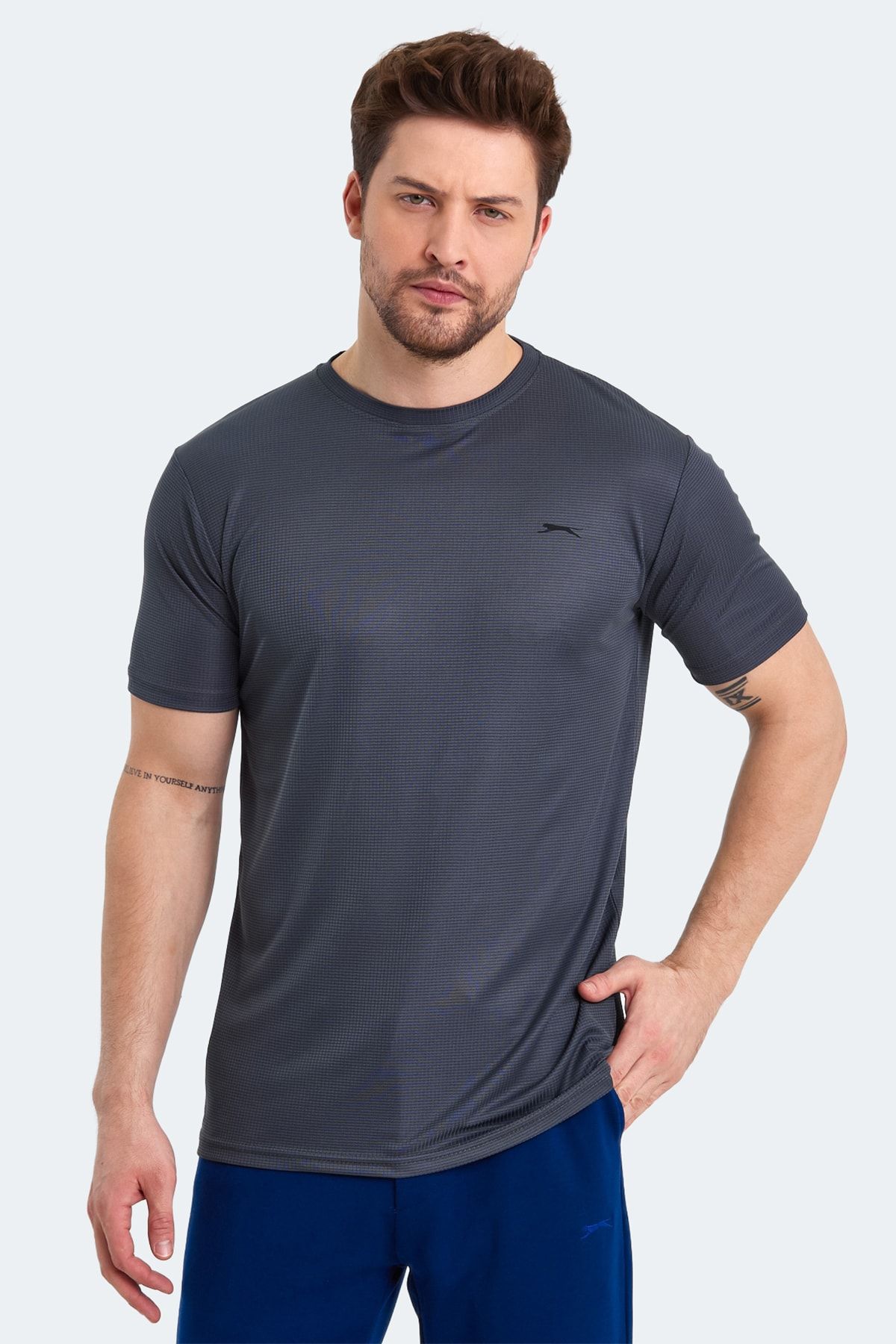 Slazenger T-Shirt Grau Regular Fit