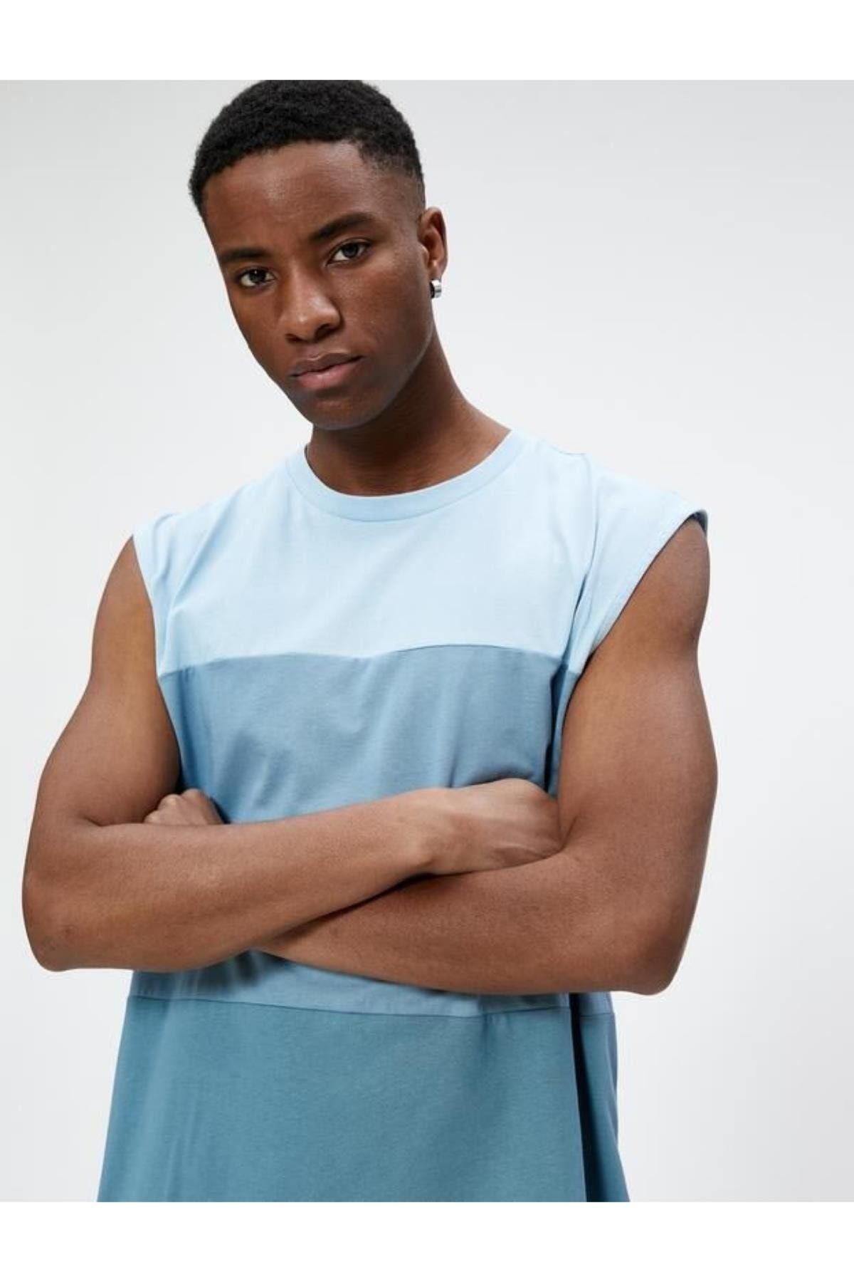 Koton Unterhemd Dunkelblau Regular Fit