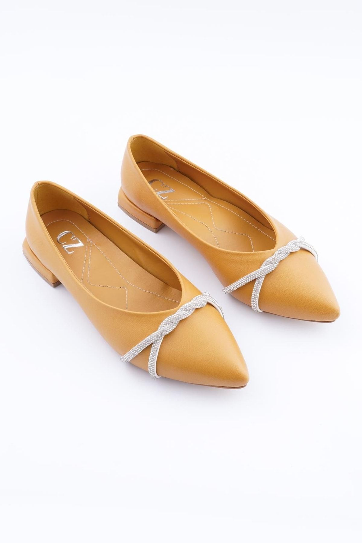 Tan color sale flats