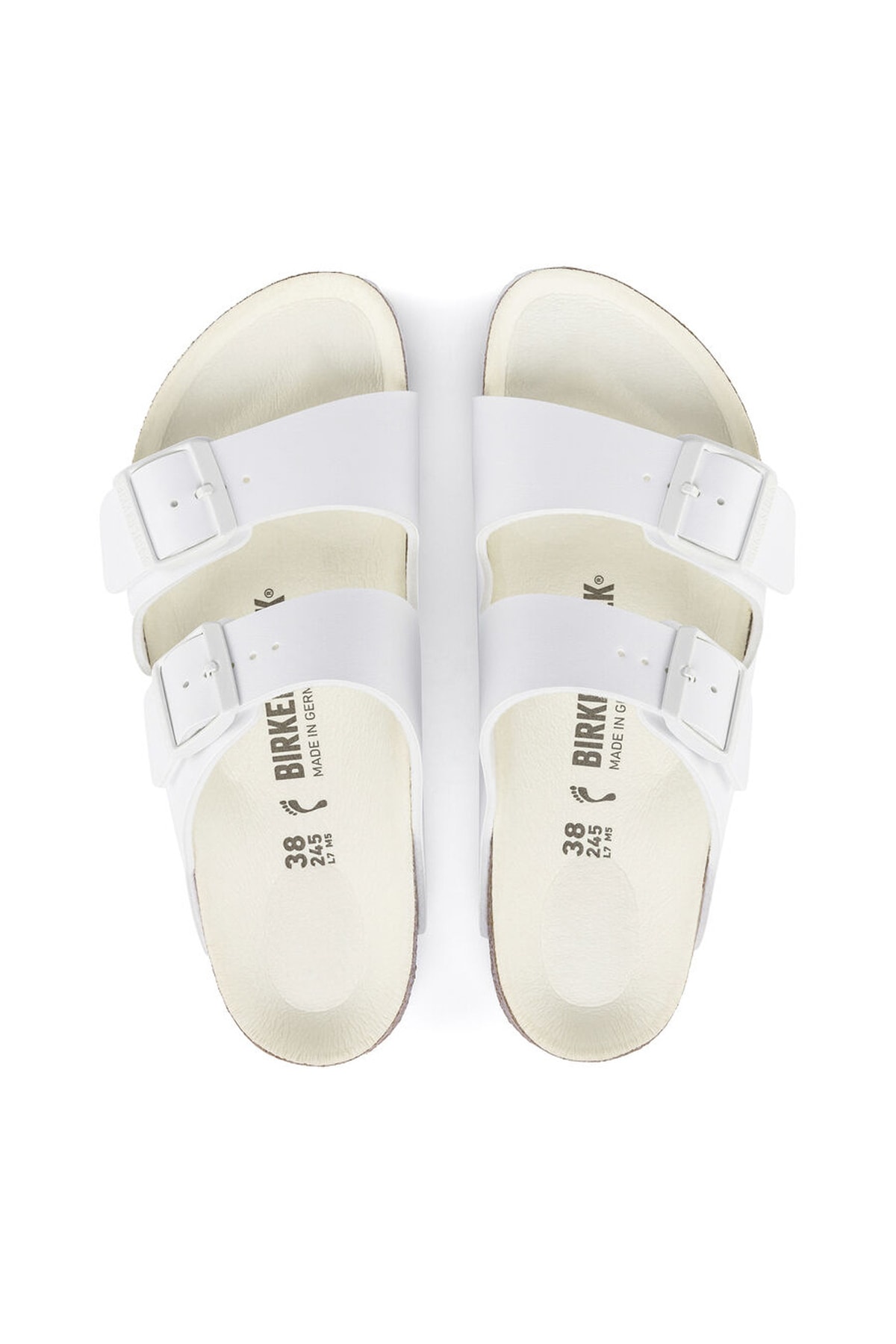 دمپایی بیرکن استاک زنانه  سفید  رنگارنگ      بیزینس | Birkenstock 5003017105 - تصویر 3