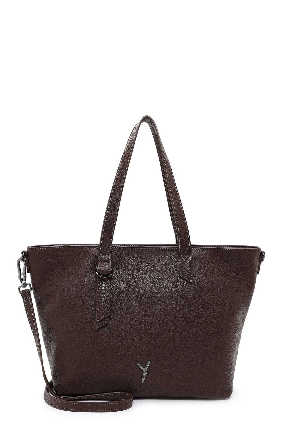 SURI FREY Handtasche Braun Unifarben Fast ausverkauft
