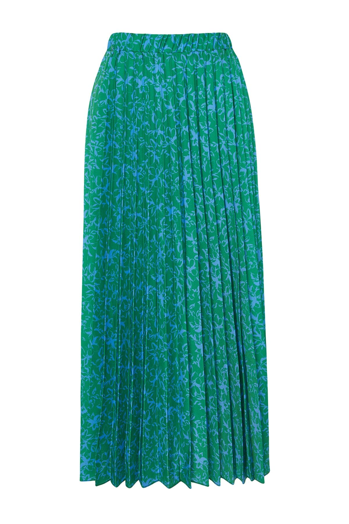 TRENDYOL MODEST Skirt - Green - Maxi - Trendyol