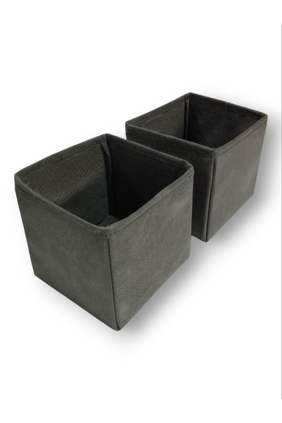 Balkan Room Set Organizator Cu 2 Sertare Antracit - Set Cutie Multifuncțională În Dulap (13*13*13) - One Size