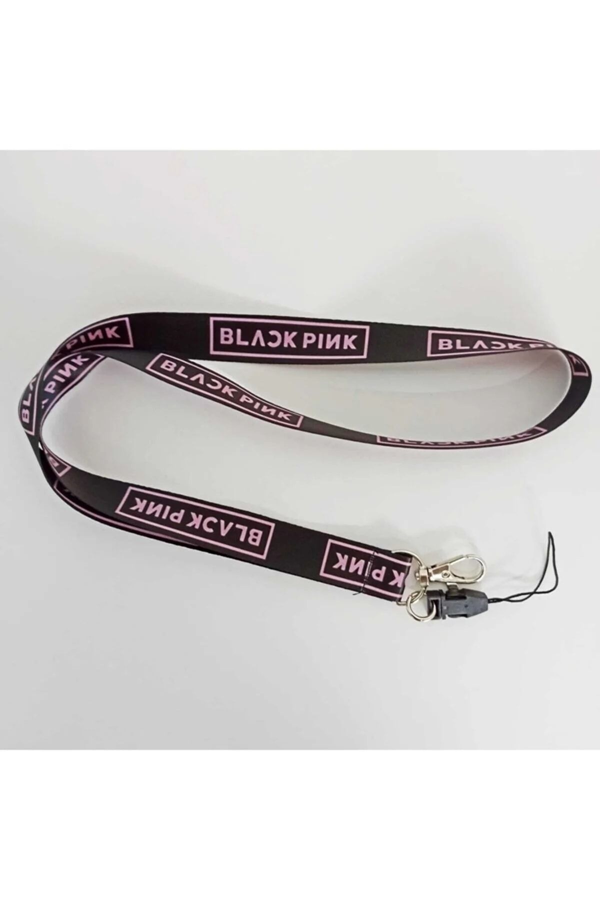 İYİ MODA-Blackpink Black Pink Name Badge Strap Phone Strap Neck Lanyard 2