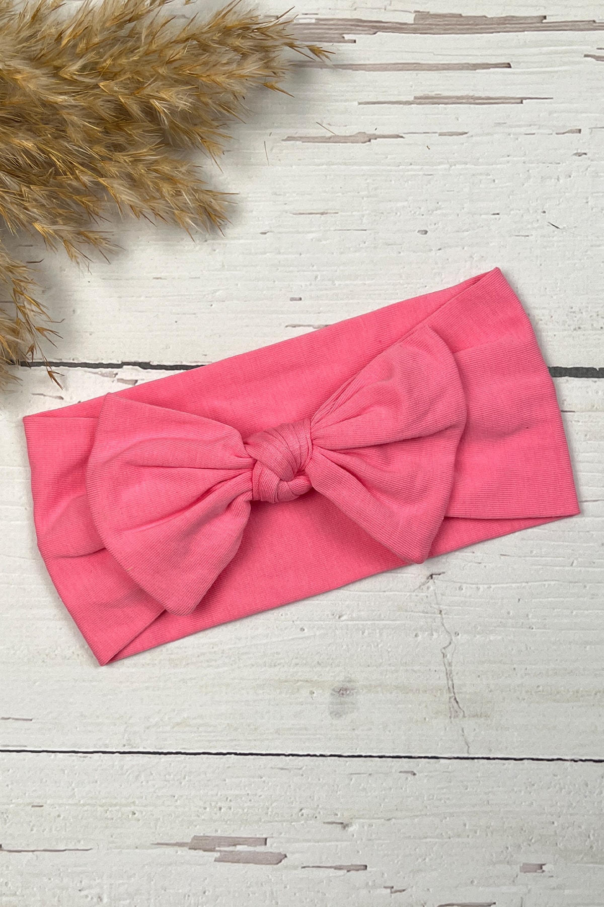 ADABEBEK Kız Bebek Esnek 2'li Penye Bandana fotoğrafı 2 (önizleme)