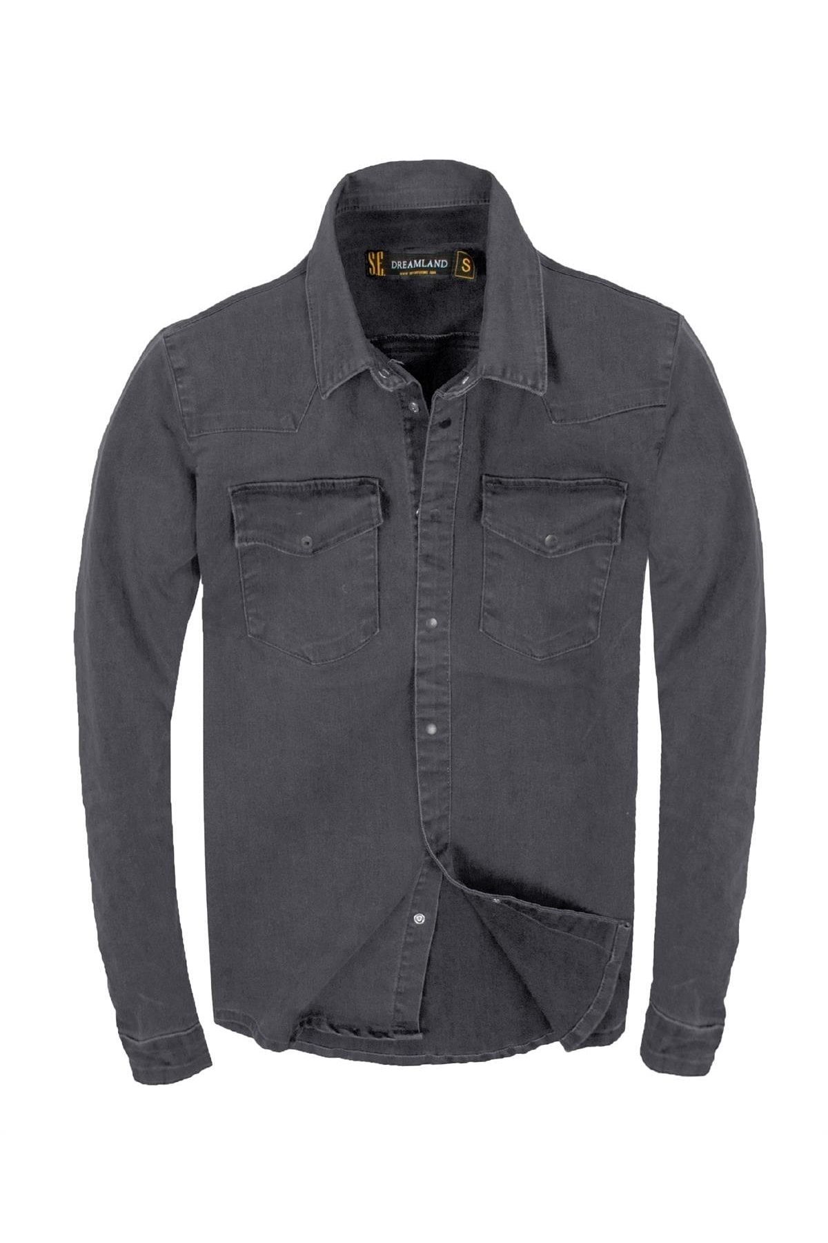 Denim long top sleeves outfit