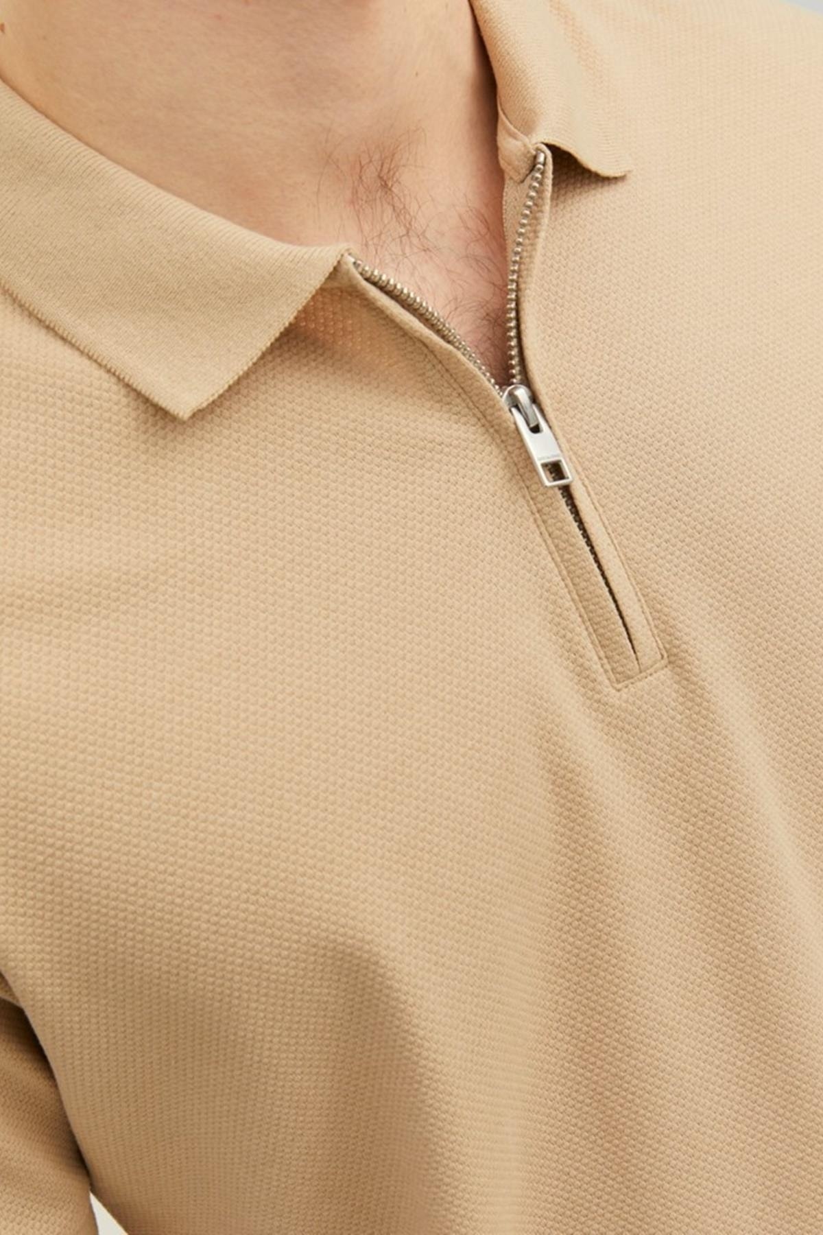 تیشرت مردانه سفید جک اند جونز | 12236235 اورجینال - تصویر 5