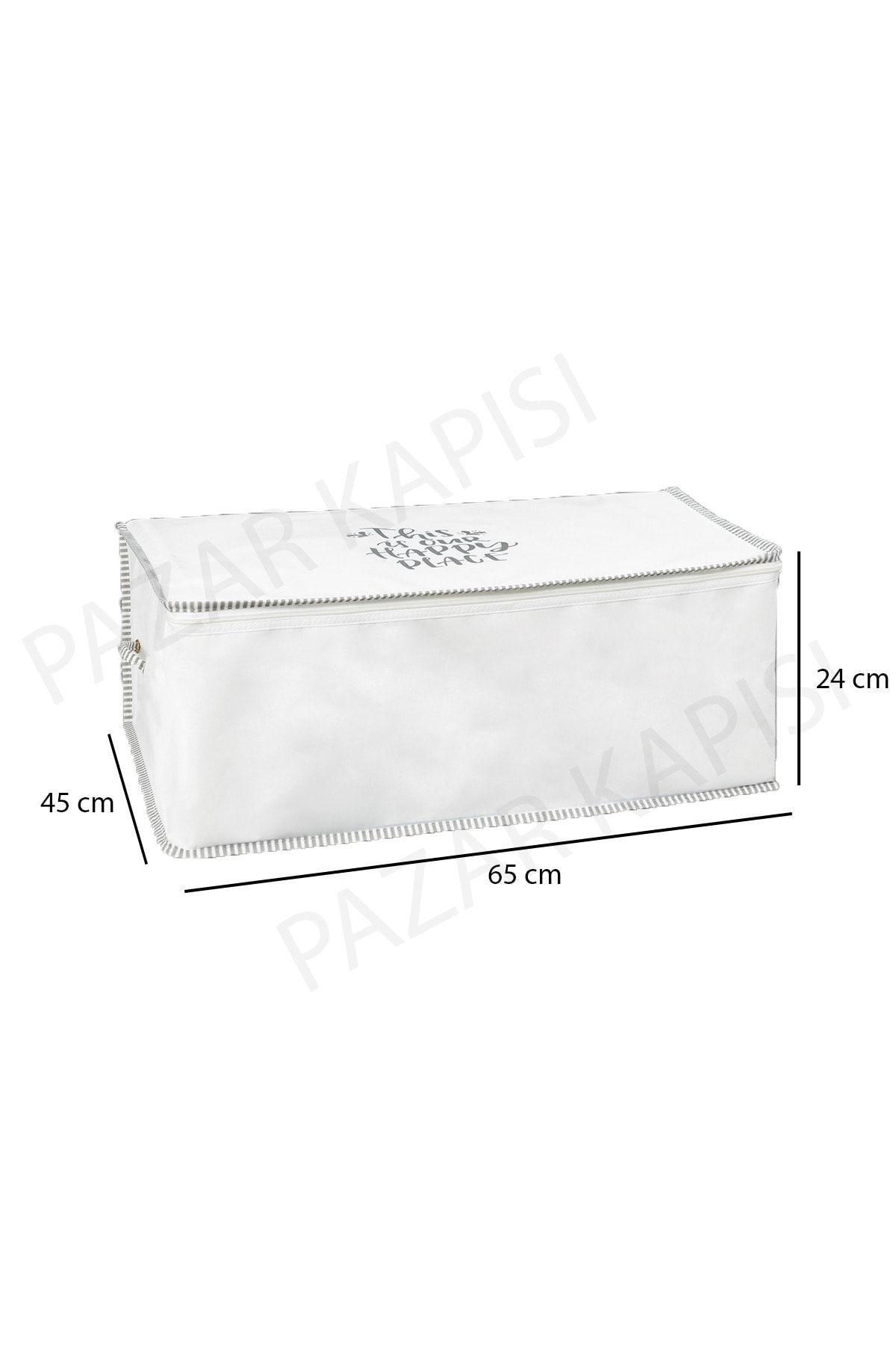 Pazar Kapısı-65*45*24cm Depozit de depozitare pentru șnur imprimat - 1 țesătură - Dulap 2