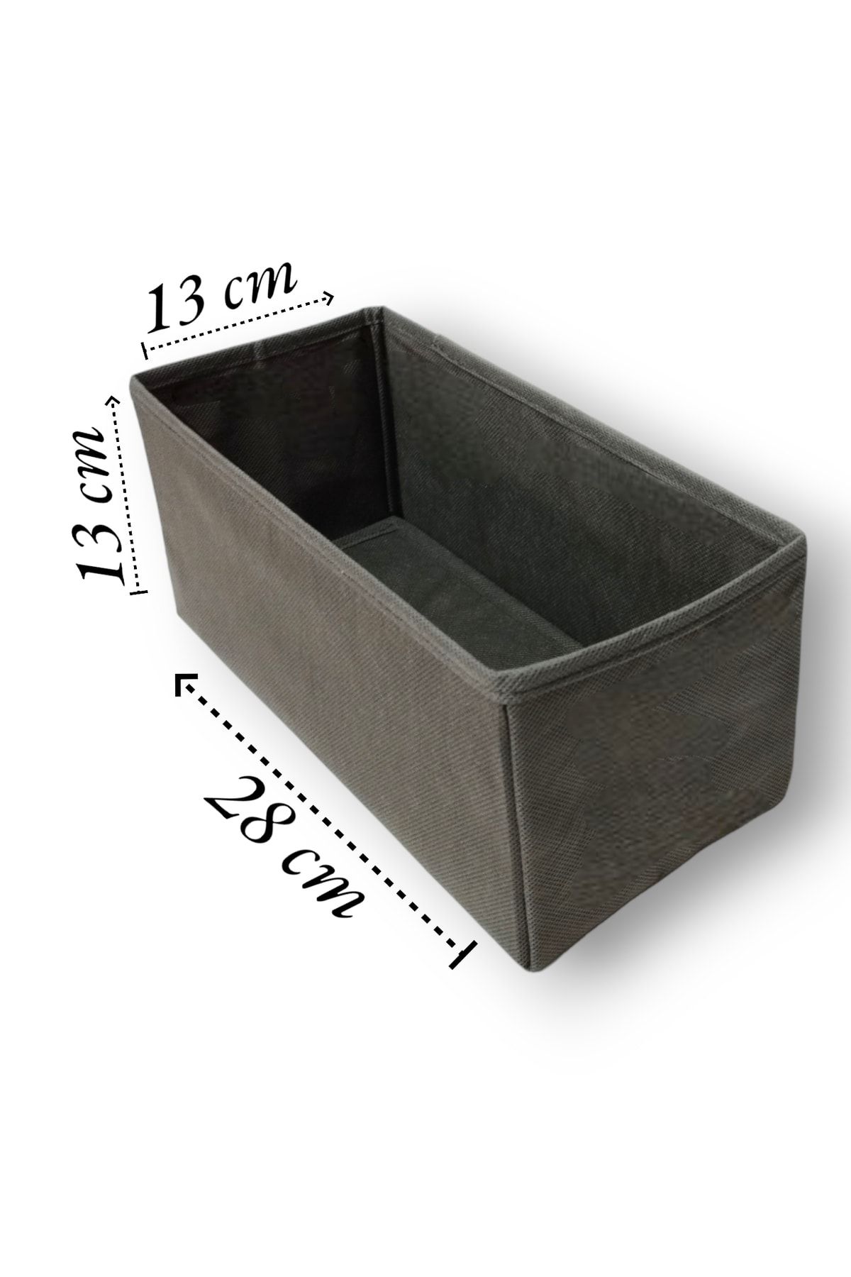 Balkan Room-Anthracite 3-Piece Drawer Organizer Set - Multi-Purpose Cabinet Box Set 2