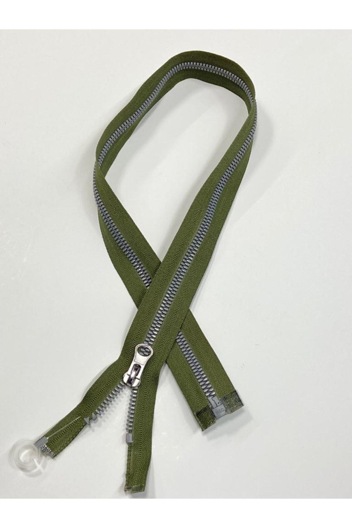 Coat Coat Zipper 60cm Green