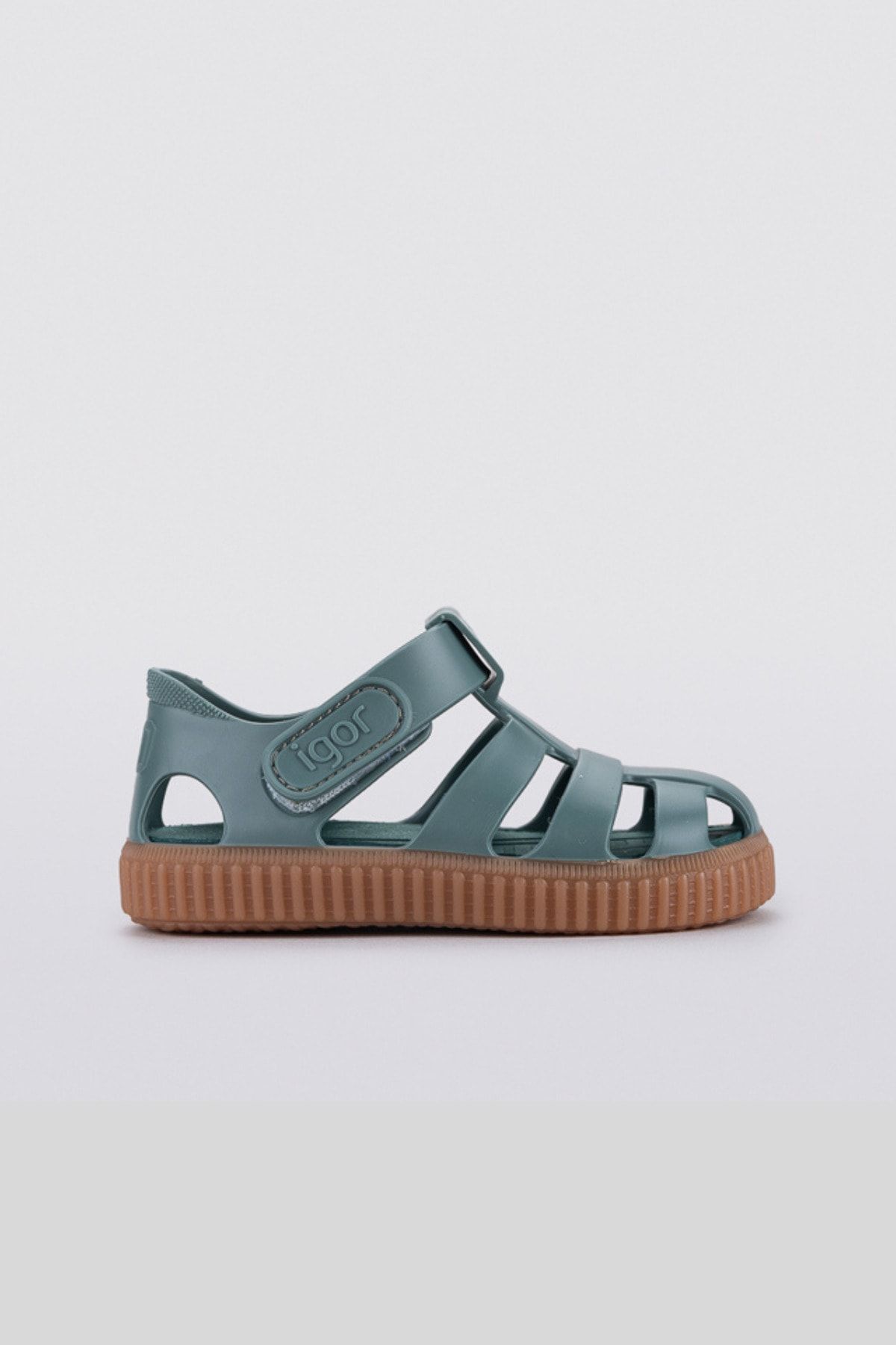 IGOR Nico Caramelo - Sandale Pentru Copii Verde Închis Unisex - 22